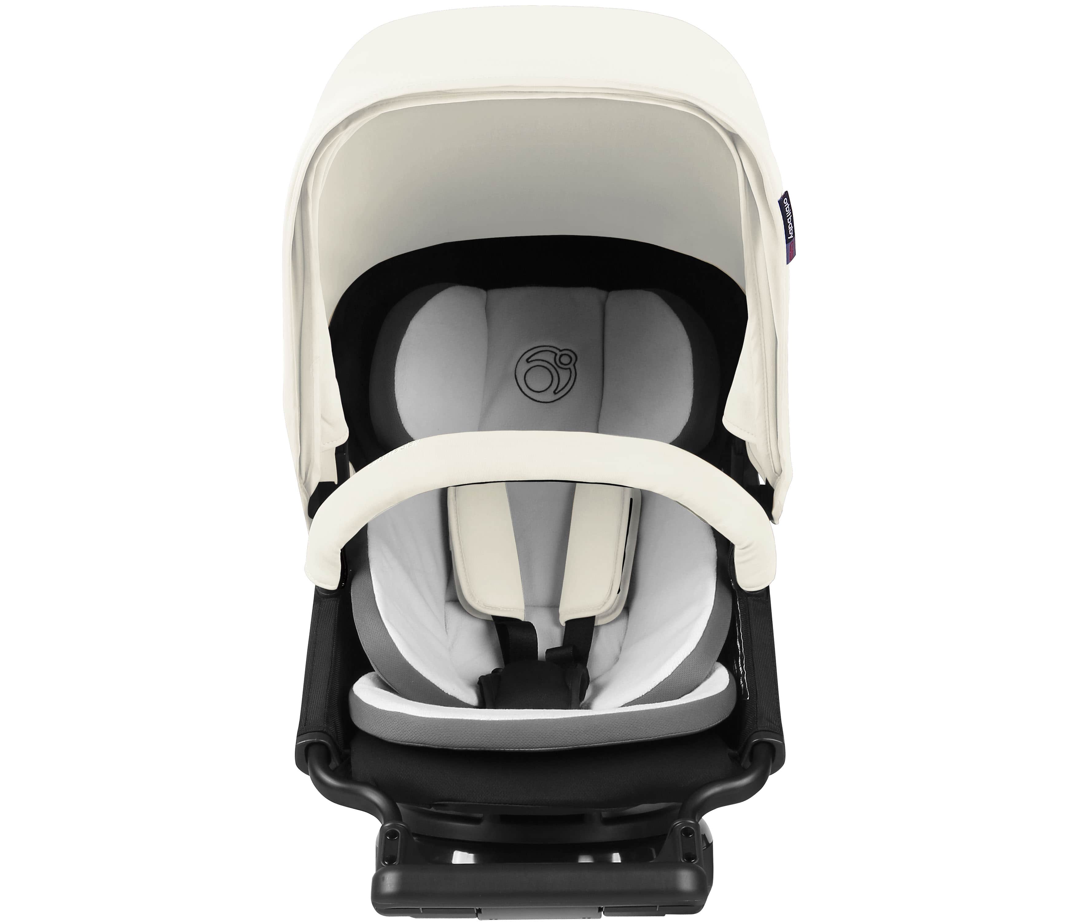 G5 Stroller Canopy Sun Shade - White UV Protection Cover for Baby Strollers, Perfect for Outdoor Walks, Park Visits & Shopping Trips