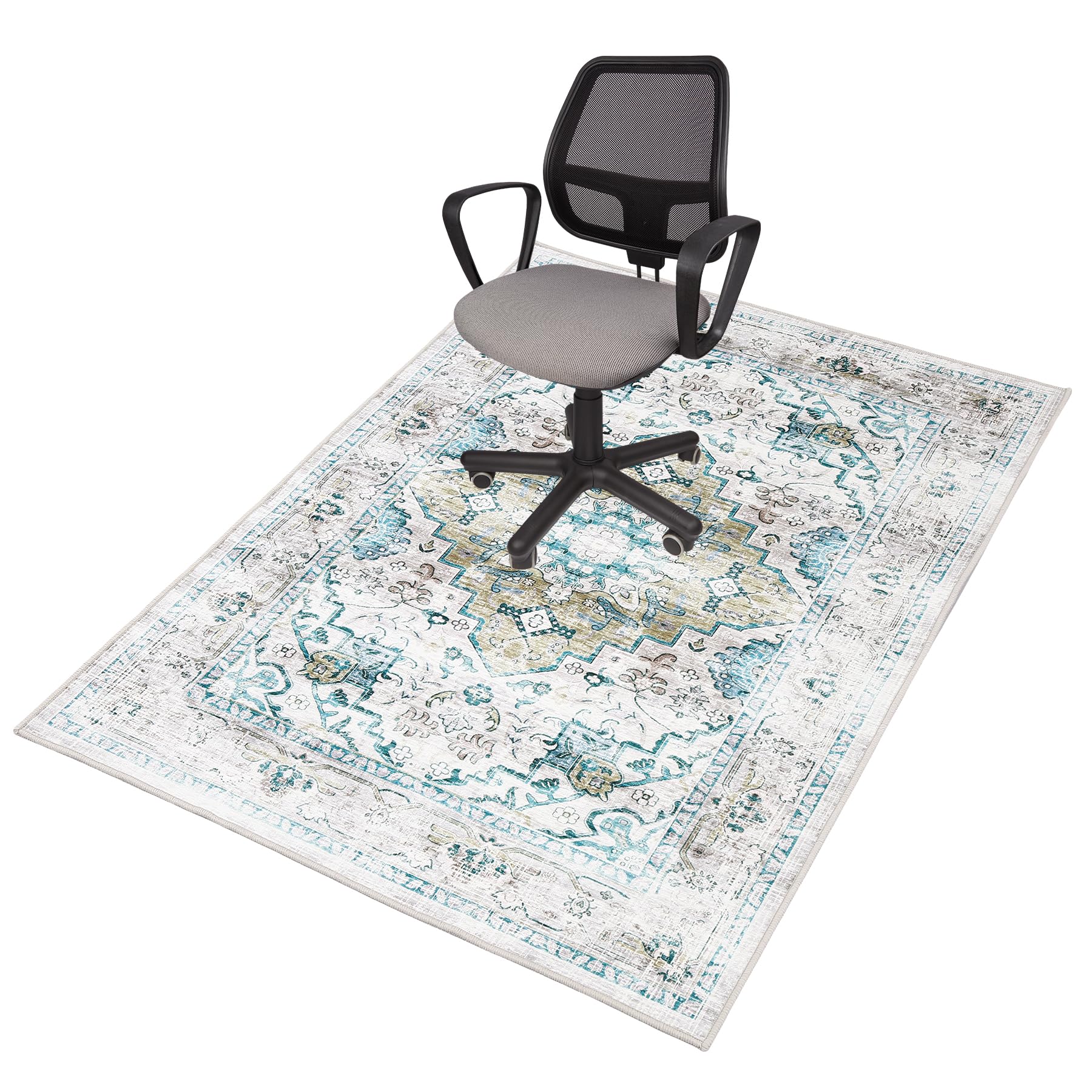 Premium Office Chair Mat for Hardwood & Tile Floors 48