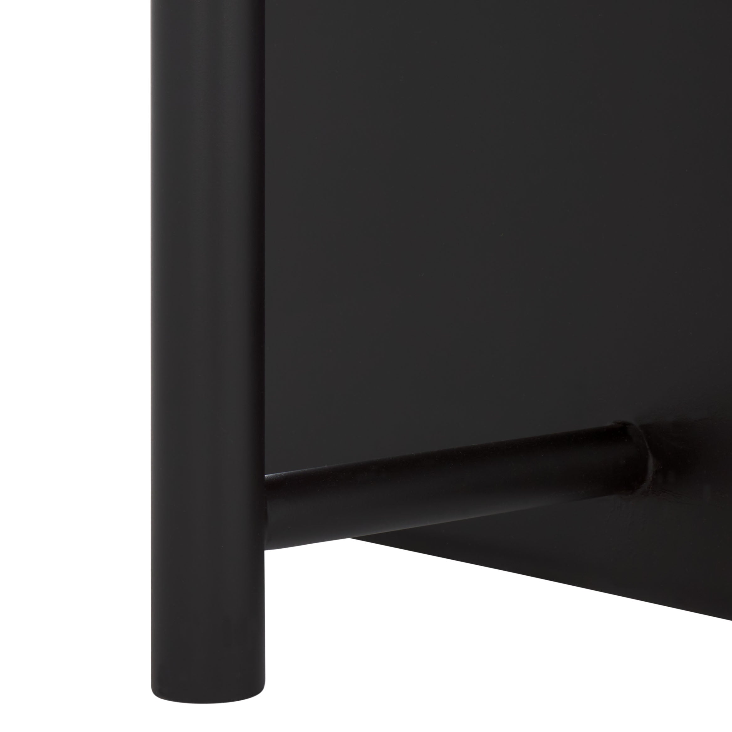 Safavieh Couture Aldwyn Metal Accent Table - Modern Side Table with Geometric Base, SFV6803 | Perfect for Living Room, Bedroom, or Office Decor