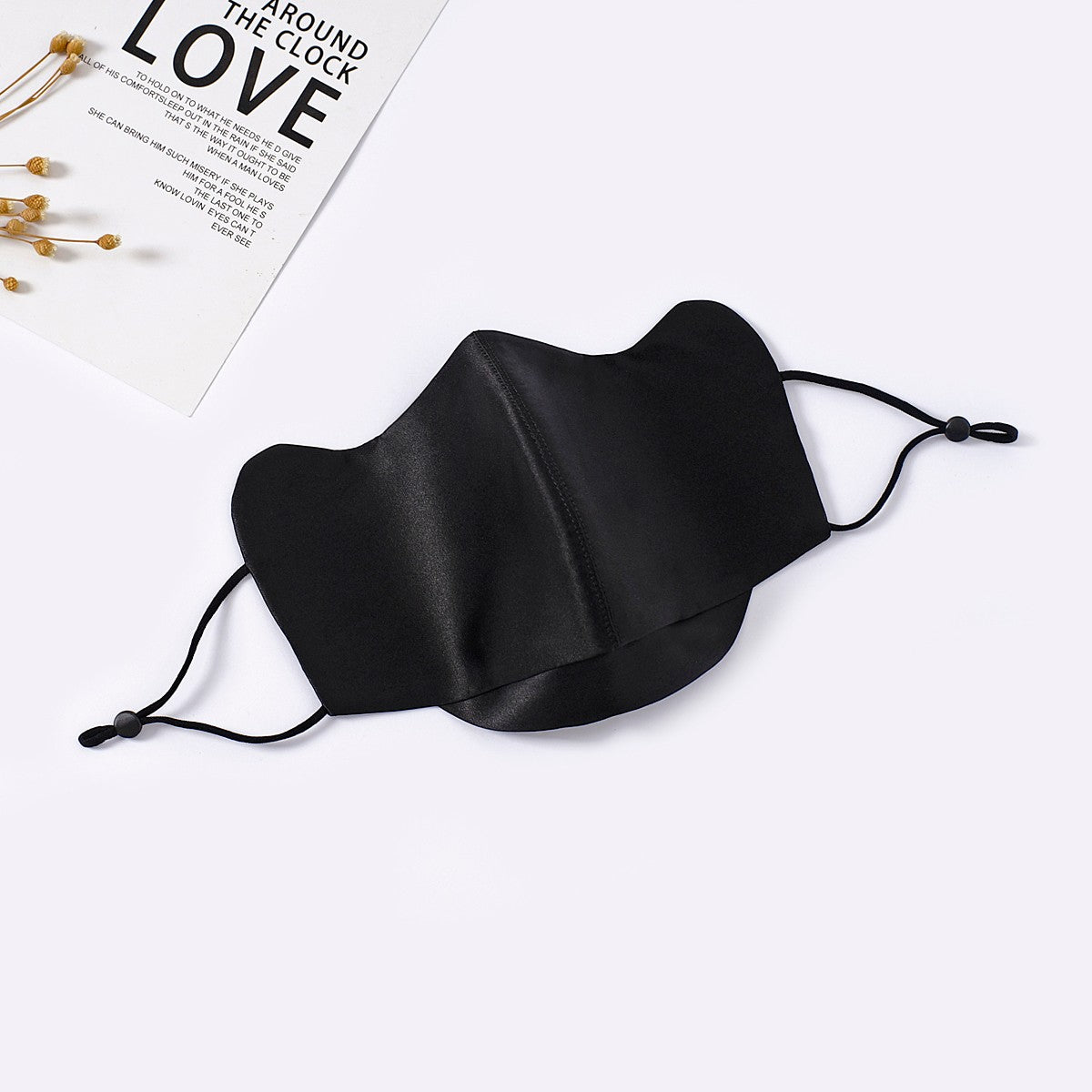 Mulberry Silk Face Mask for Women & Men - 100% Pure Silk, Breathable & Hypoallergenic - Perfect for Sleeping, Travel & Skincare