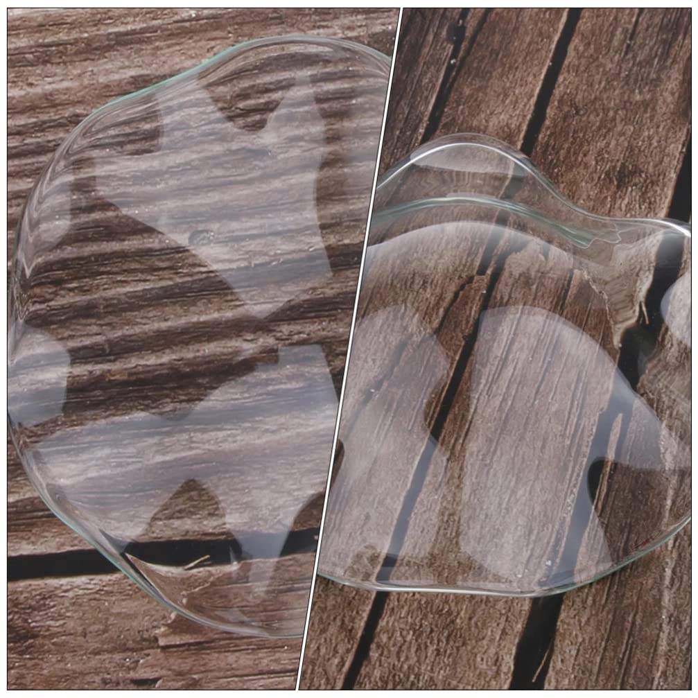 2Pcs Replacement Glass Dish for Oil Warmer & Wax Melt Warmer - 8.5x8.5cm Candle Warmer Bowl Plate Tray - Perfect for Aromatherapy, Home Fragrance & Scented Wax Melts