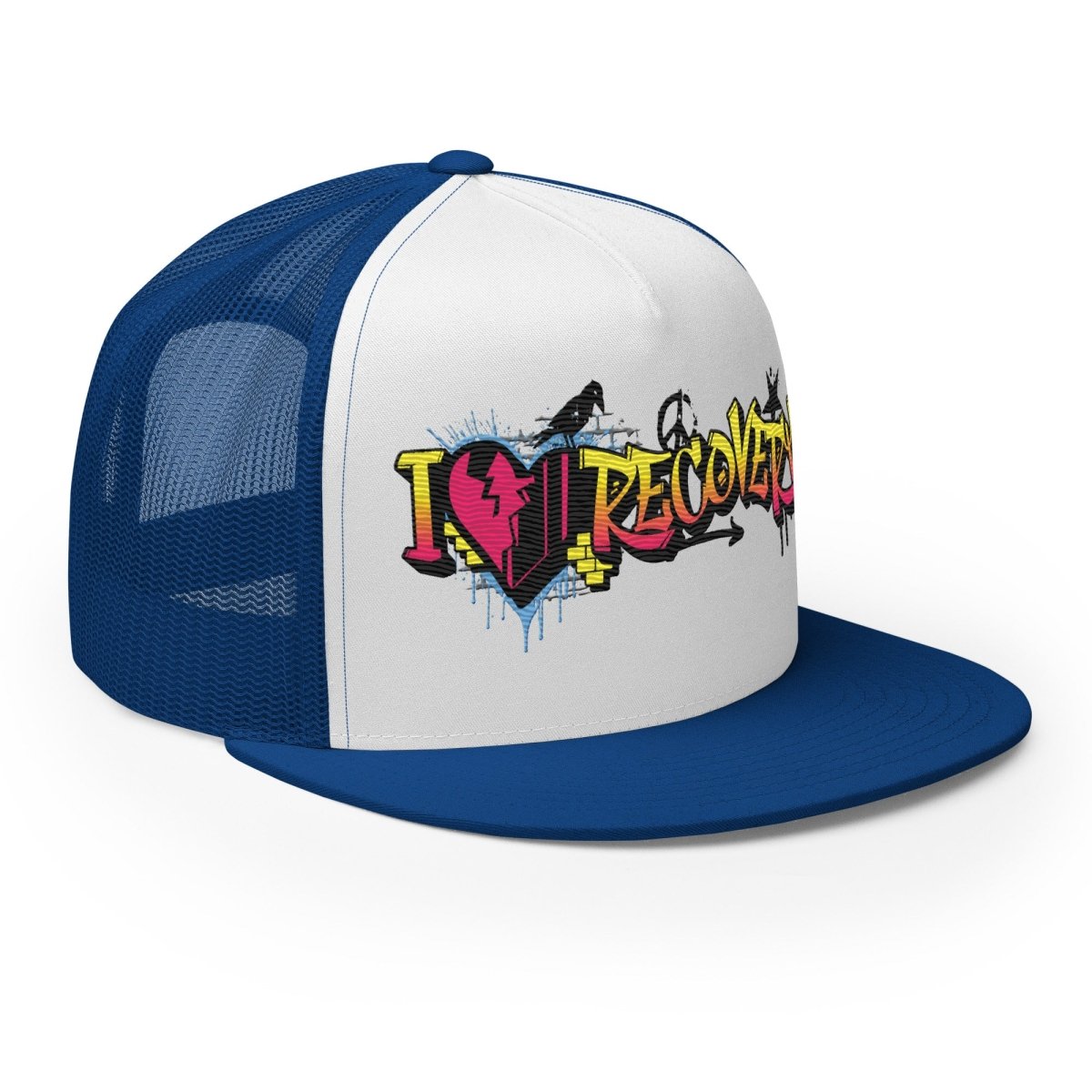 Vibrant Recovery Trucker Hat - Adjustable Snapback Cap for Men & Women - Perfect for Workouts, Running, Hiking & Outdoor Activities