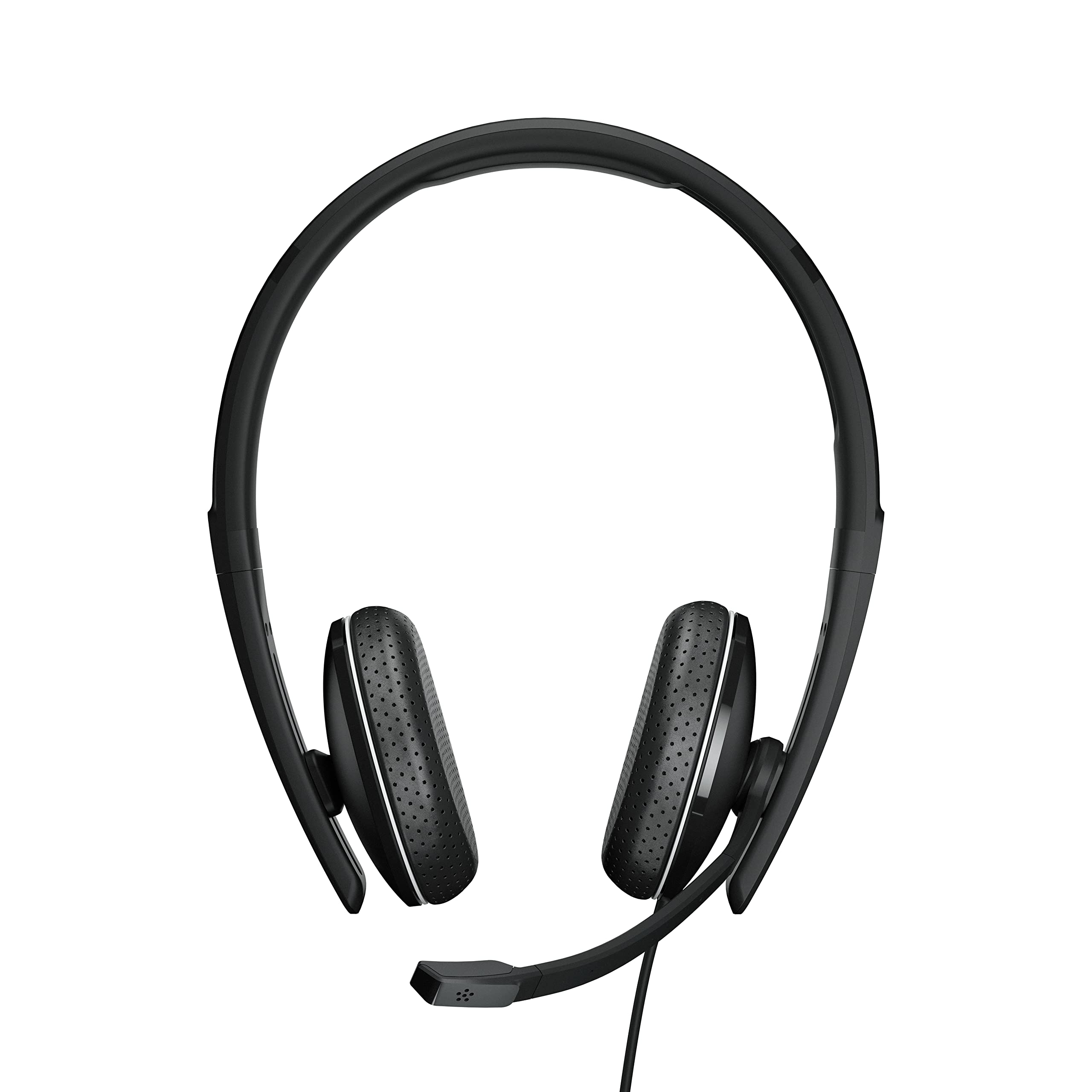 EPOS I SENNHEISER ADAPT 165 II Wired On-Ear Headset with 3.5mm Jack - Black | Noise-Canceling Office Headphones for Conference Calls & Remote Work