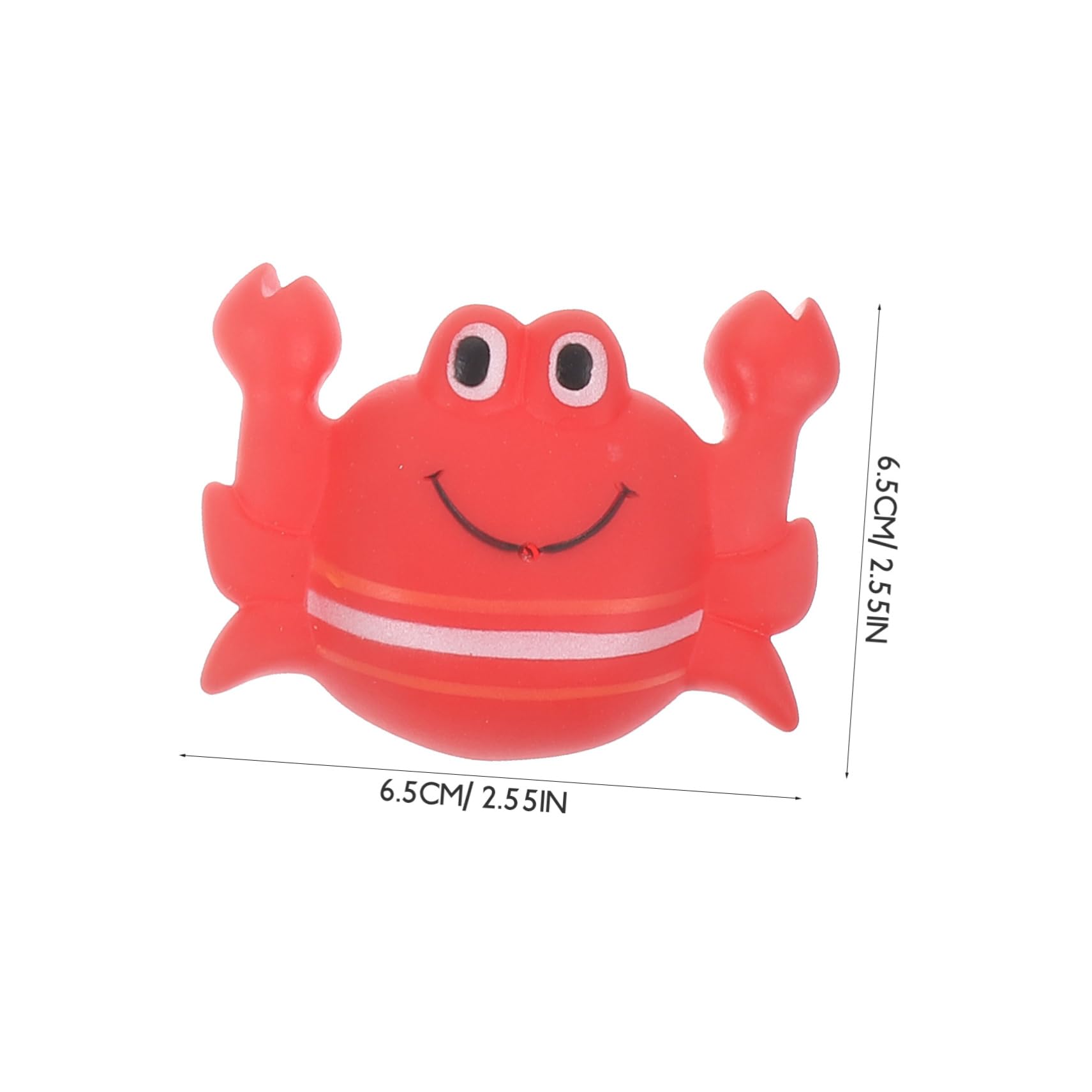 VICASKY 6-Piece Bath Toys Set for Kids - Fun Vinyl Bathtub Toys for Toddlers & Children - Perfect for Bath Time Play, Sensory Learning & Water Play Activities