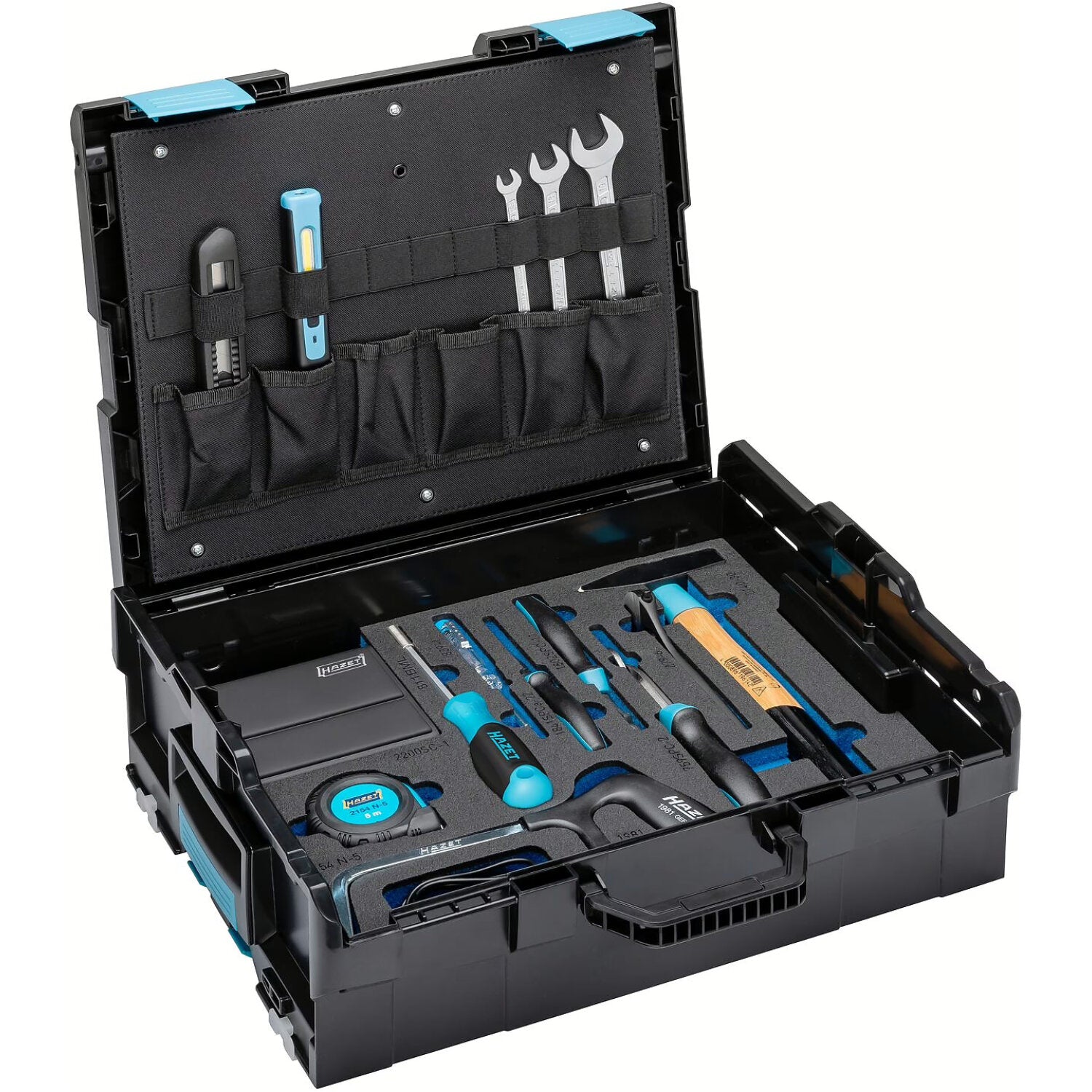 Hazet 190L 136/83 Professional Tool Box with Assortment - Durable Storage for Mechanics, Electricians & DIY Projects