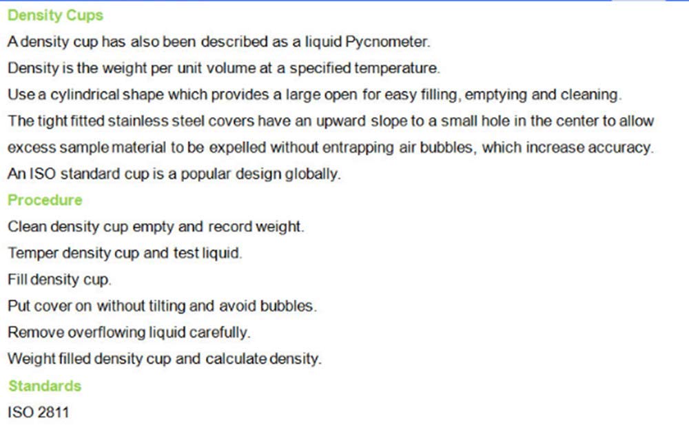 CGOLDENWALL QBB-100ml Stainless Steel Paint Density Cup | 100cc Specific Gravity Tester for Paint, Ink, Resin | Perfect for Automotive, Industrial & DIY Painting Projects
