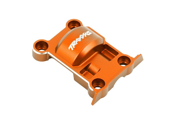 Durable Orange Aluminum Gear Cover - High-Quality Protection for Motorcycle, ATV & Bike Gears - Perfect for Off-Roading & Outdoor Adventures