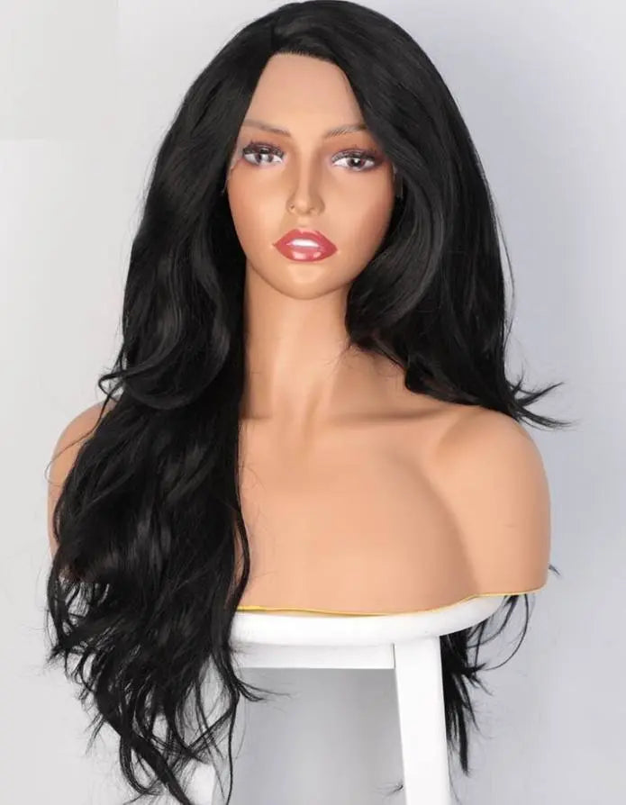 Heat Resistant Synthetic Diamond Wig with Big Curls - Perfect for Cosplay, Parties, and Special Occasions