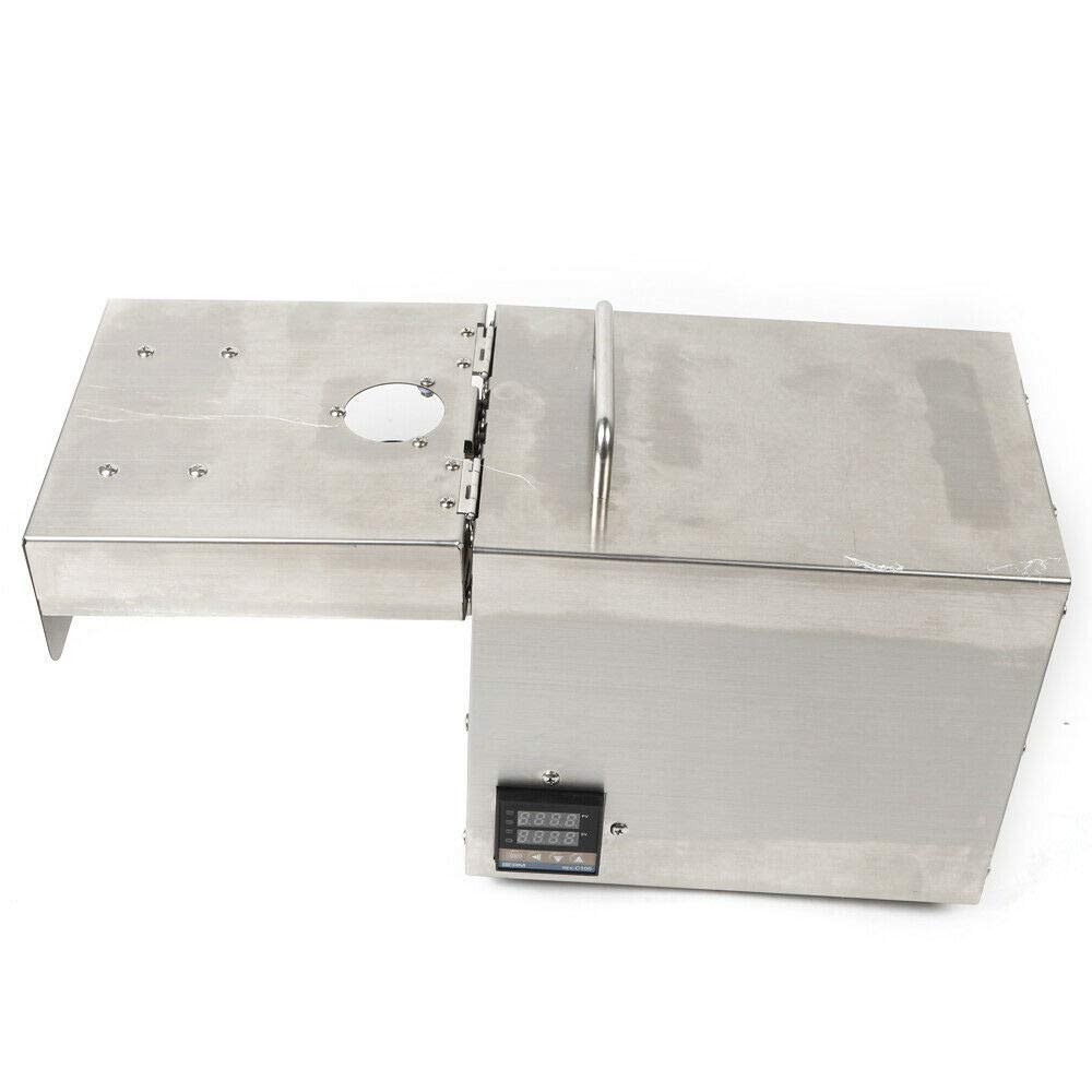 1500W Commercial Automatic Oil Press Machine - Stainless Steel Cold/Hot Press for Nuts & Seeds | High Efficiency Oil Extractor for Home & Industrial Use | Perfect for Making Peanut, Almond, and Sunflower Seed Oils