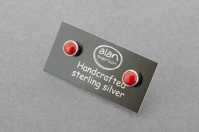 Coral Stud Earrings for Women - Dainty & Elegant Gold-Plated Studs - Perfect for Everyday Wear, Office & Special Occasions
