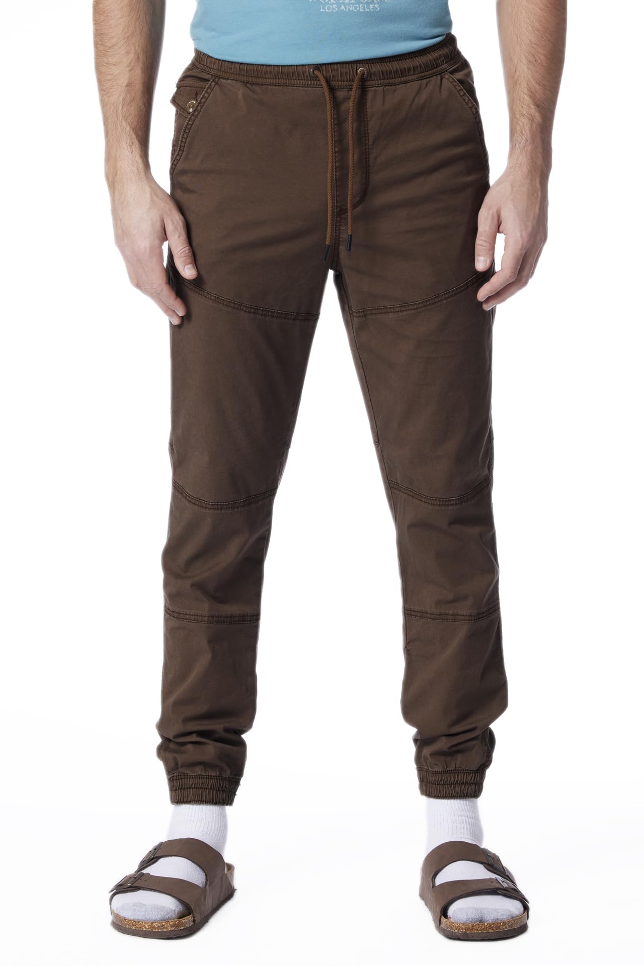 UNIONBAY Men's Stretch Twill Jogger Pants - Comfortable Casual Sweatpants for Lounge, Workout & Everyday Wear