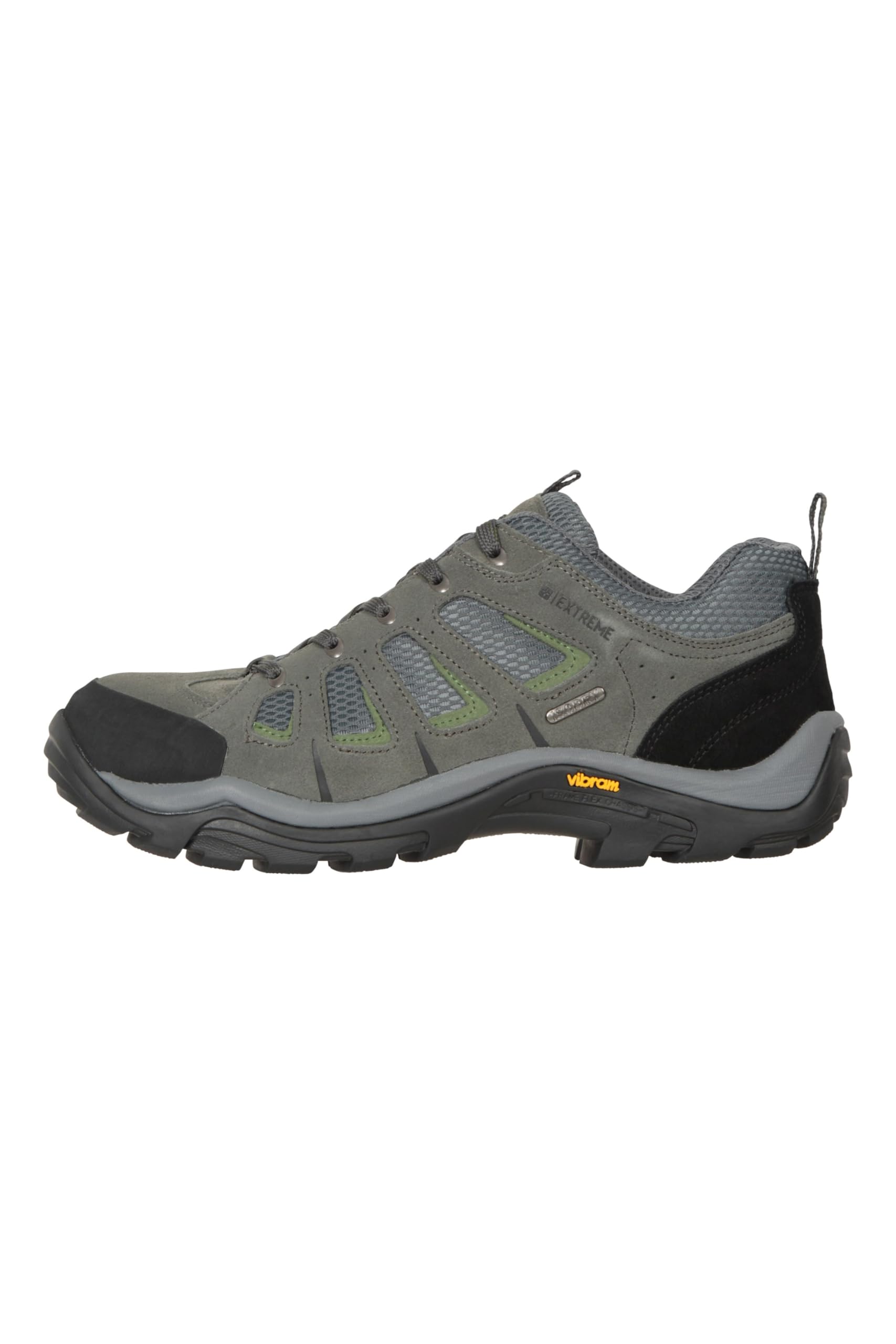 Mountain Warehouse Men's Waterproof Wide Fit Hiking Shoes - Lightweight Outdoor Boots for Trekking & Trail Walking