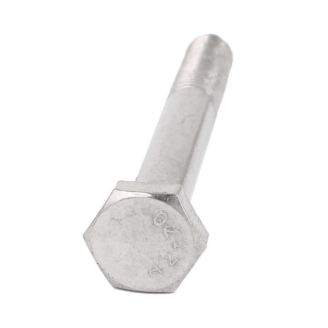 M12 Stainless Steel Hex Head Bolts 100mm (5PCS) - for Machinery & Construction