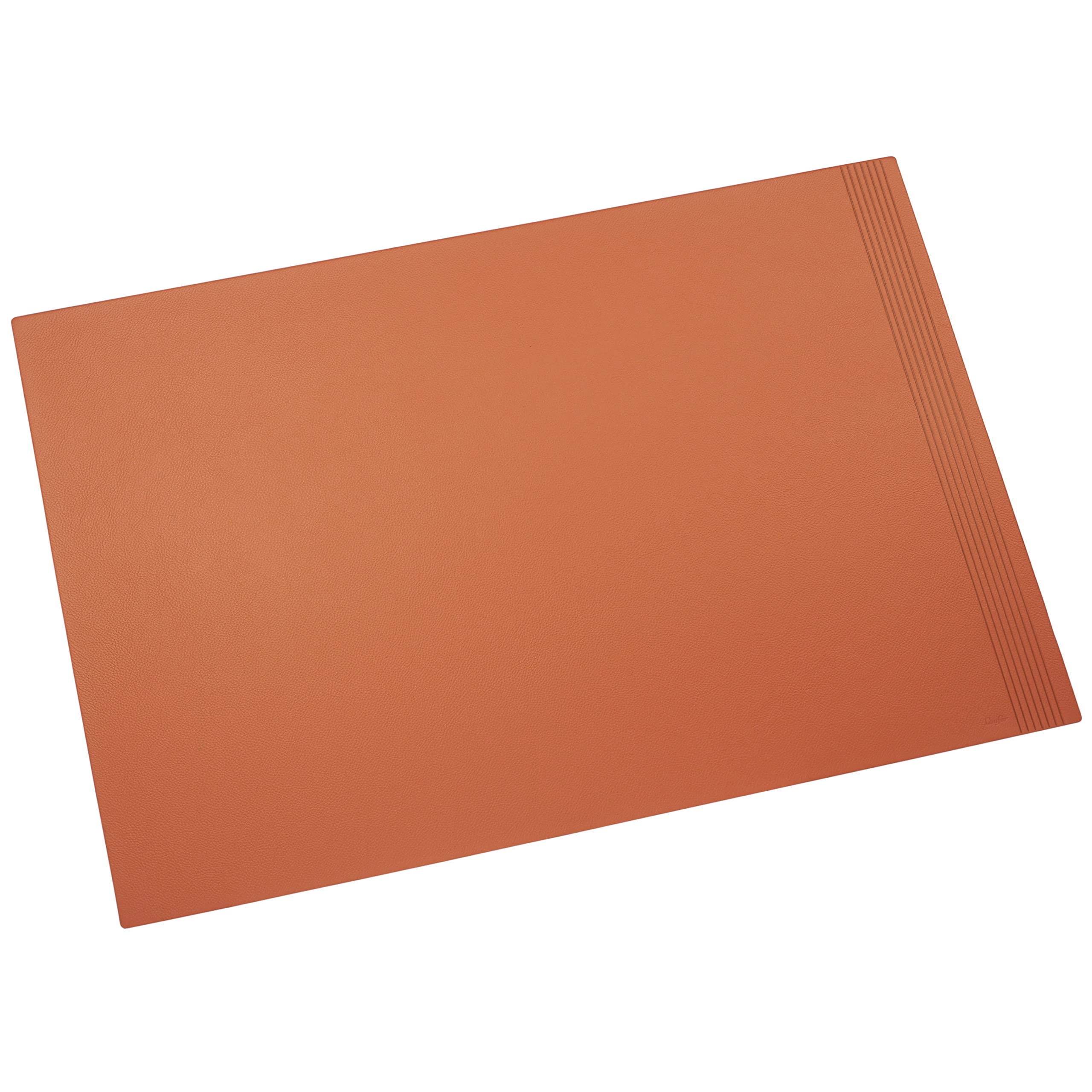 Premium Handmade Leather Desk Mat 45 x 65 cm - Natural Grain Cowhide Leather in Terracotta Color | Made in Germany | Perfect for Office, Home & Gaming Setups