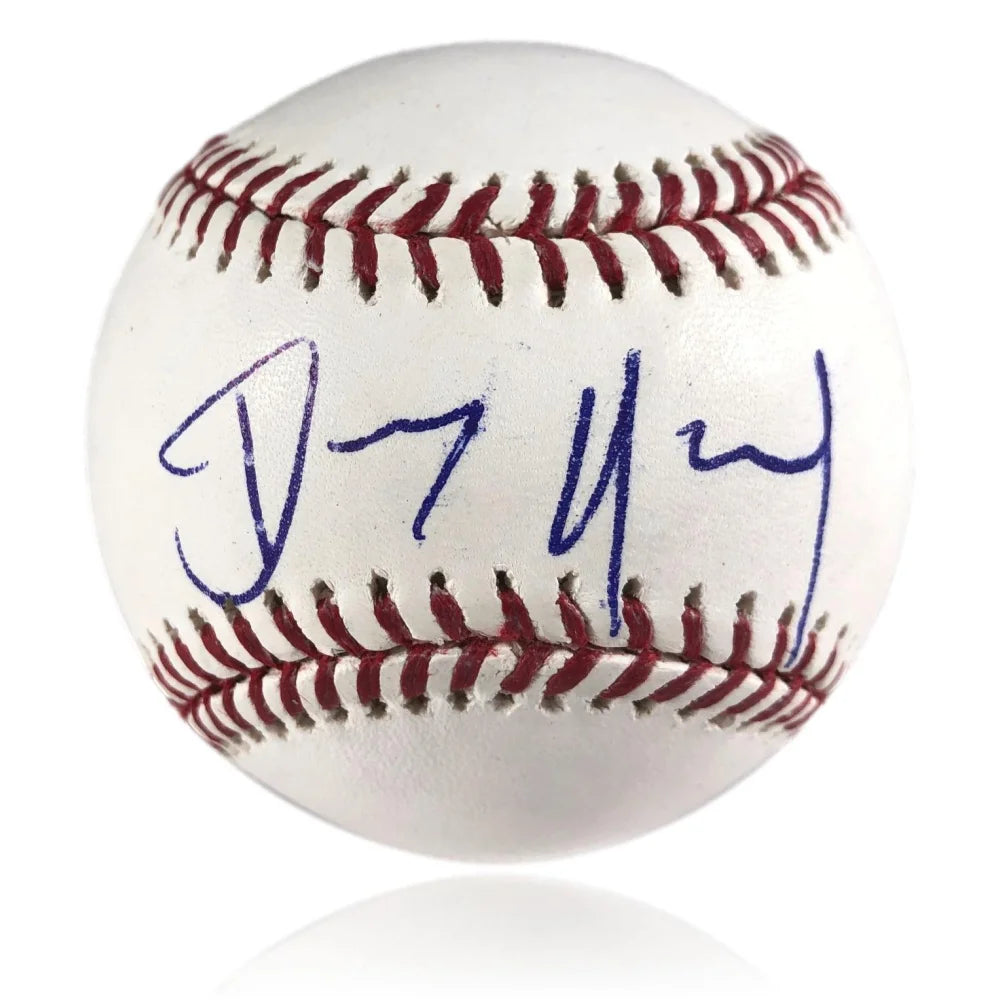 Dennis Quaid Autographed OMLB Baseball with JSA COA - Signed Memorabilia from The Rookie & Parent Trap - Perfect for Sports Collectors & Movie Fans Display