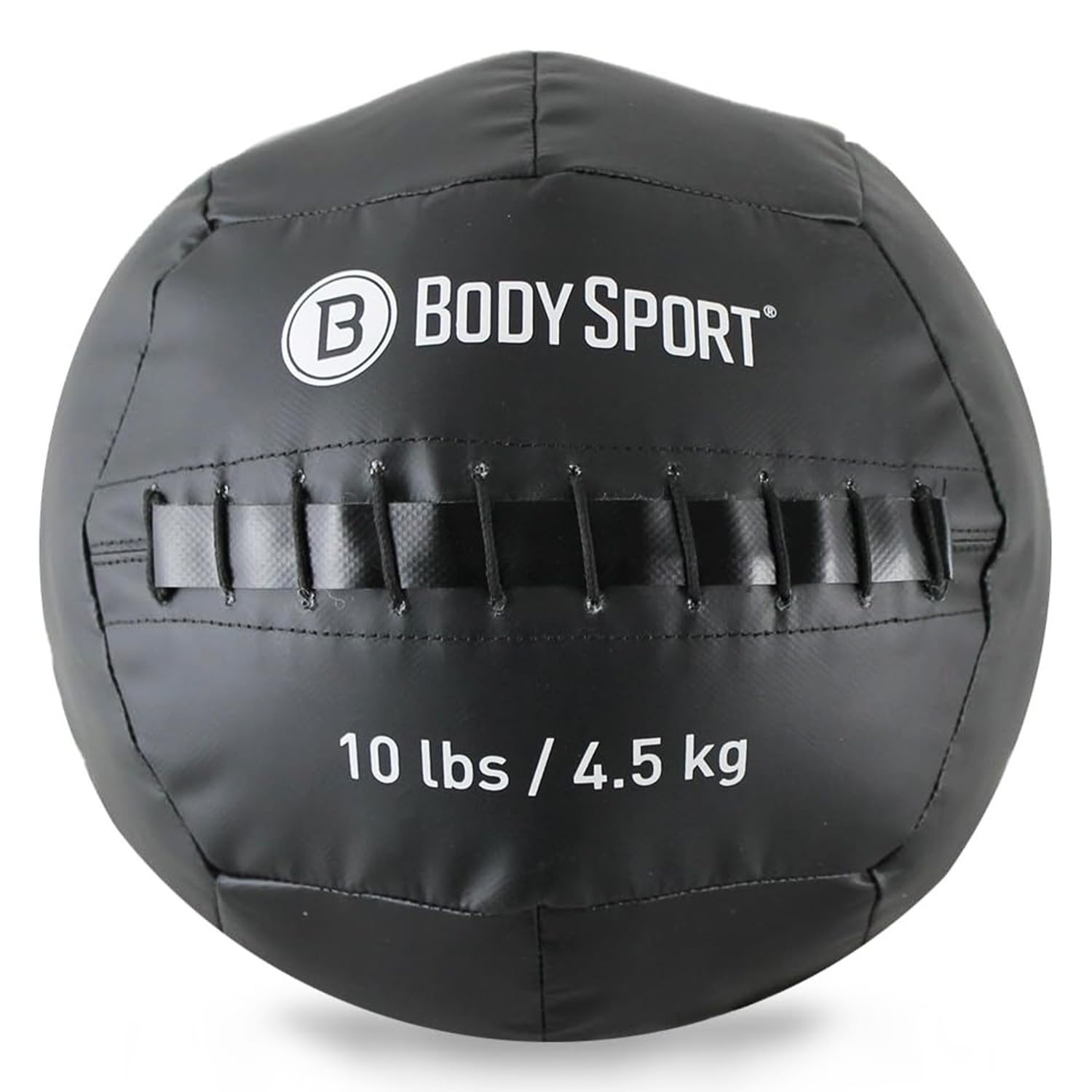 Body Sport Wall Ball – Heavy-Duty Fitness Equipment for Strength Training & CrossFit – Durable Rubber Medicine Ball for High-Impact Exercises – Perfect for Home Gym, Commercial Use & Functional Fitness Workouts
