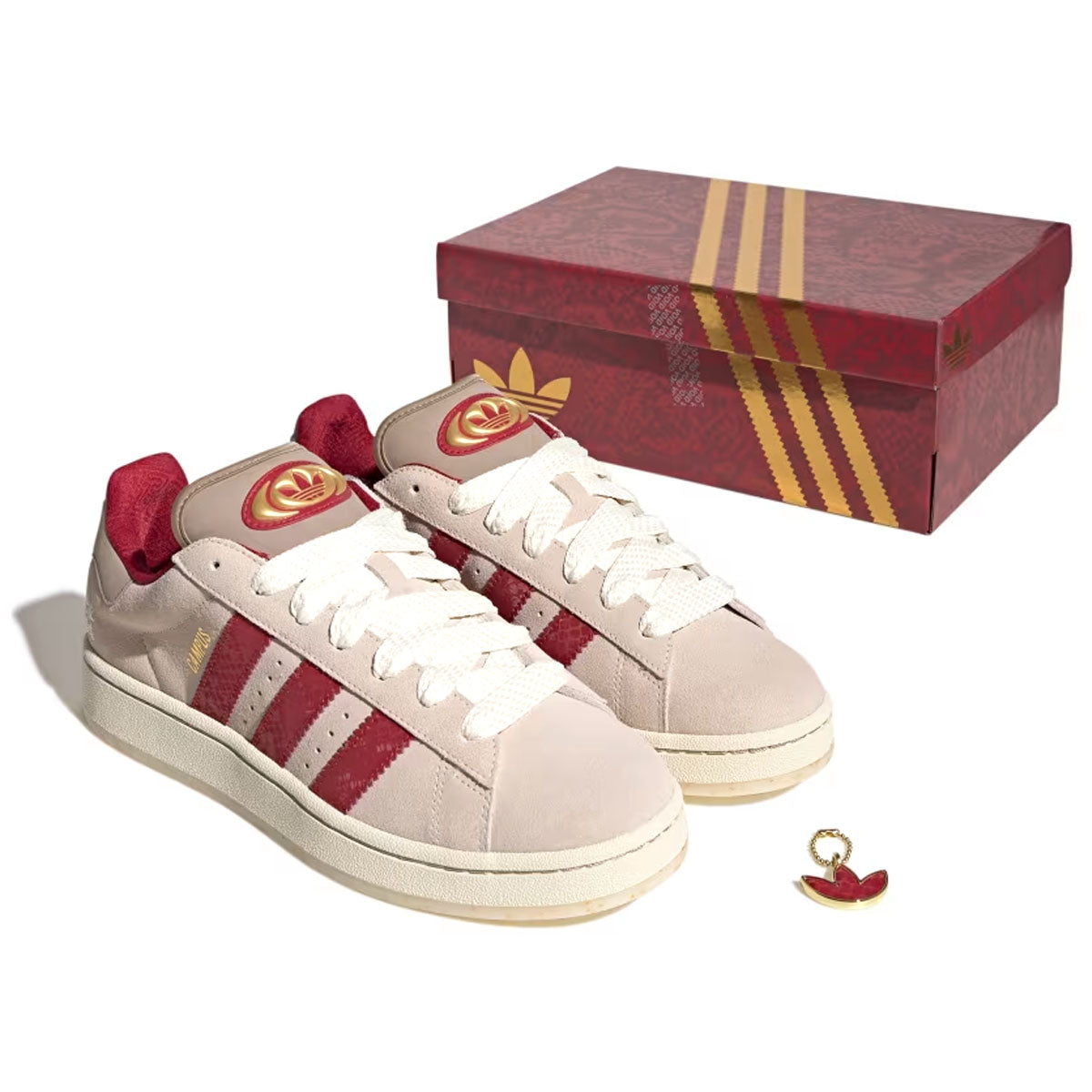 Nike Campus CNY 'Active Maroon Cream White' Sneakers - Limited Edition Chinese New Year Shoes for Men & Women | Perfect for Streetwear, Casual Outfits & Sneaker Collectors
