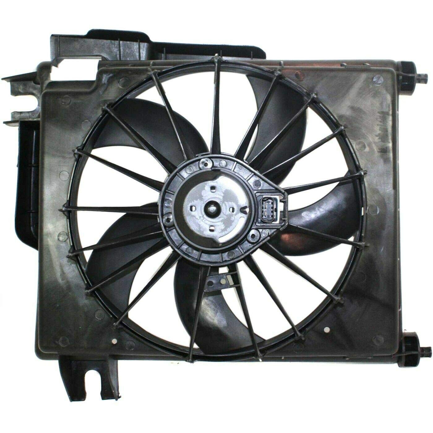 **2002-2008 Ram 1500 2003-2007 Ram 2500 2004-2007 Ram 3500 A/C Condenser Cooling Fan & Motor Replacement - Heavy-Duty Cooling for Pickup Trucks in Hot Climates & Off-Road Adventures**