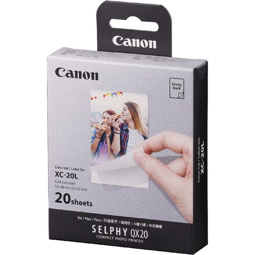 Canon XC 20L Ink and Paper Set - High-Quality Printer Ink Cartridges & Photo Paper for Home & Office Printing | Perfect for Documents, Photos, and Professional Printing Projects