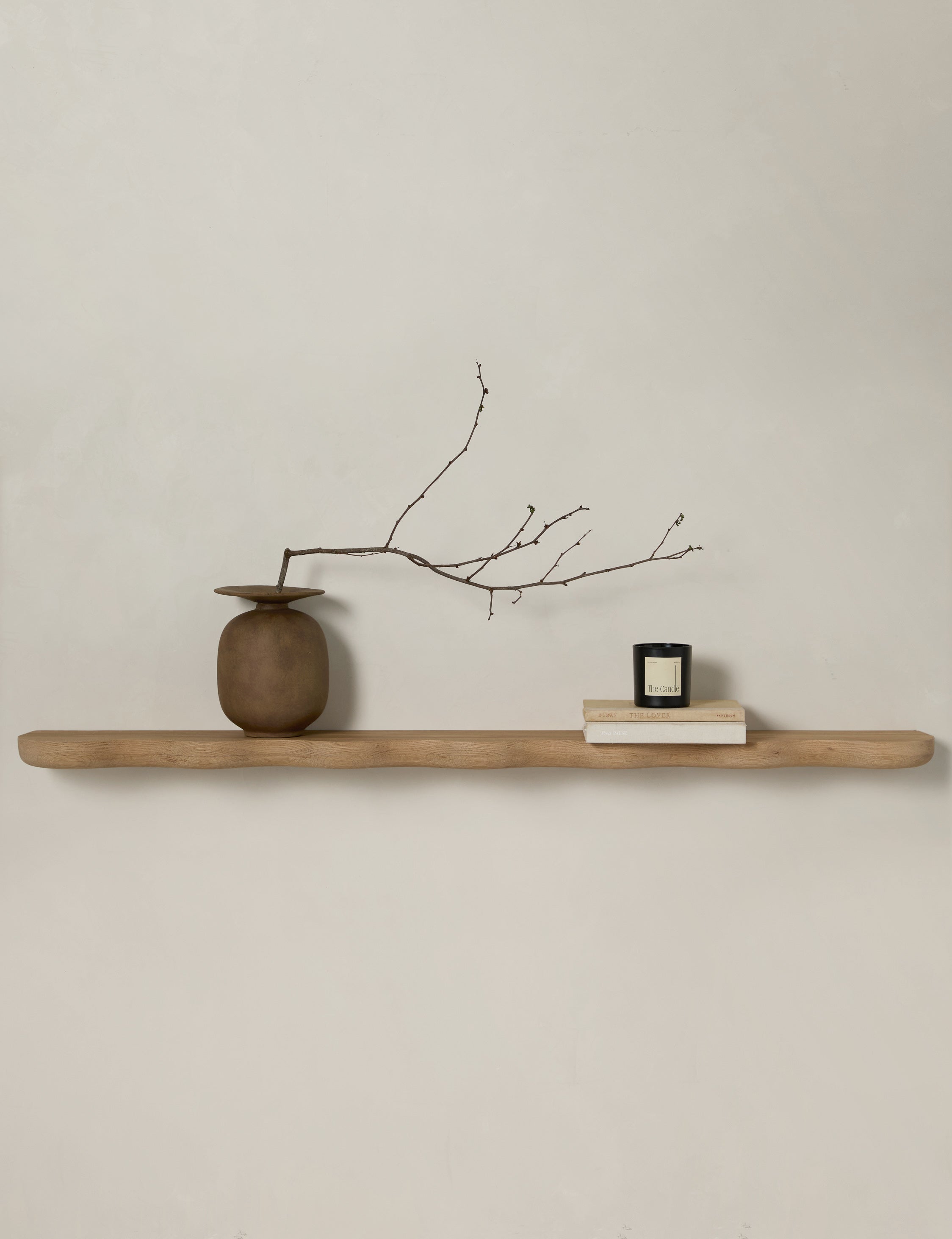 Cario Shelf - Modern Floating Shelves for Wall, Wooden Display Shelves for Home Decor, Office & Living Room Organization - Perfect for Books, Photos & Decorative Items