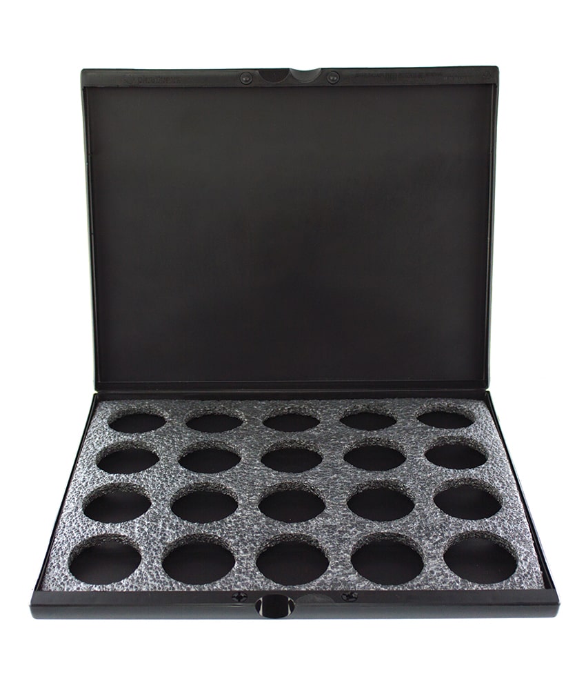 Empty Snap Case - Durable Plastic Storage Container for Beads, Buttons & Small Crafts - Perfect for Organizing Jewelry Making Supplies & DIY Accessories