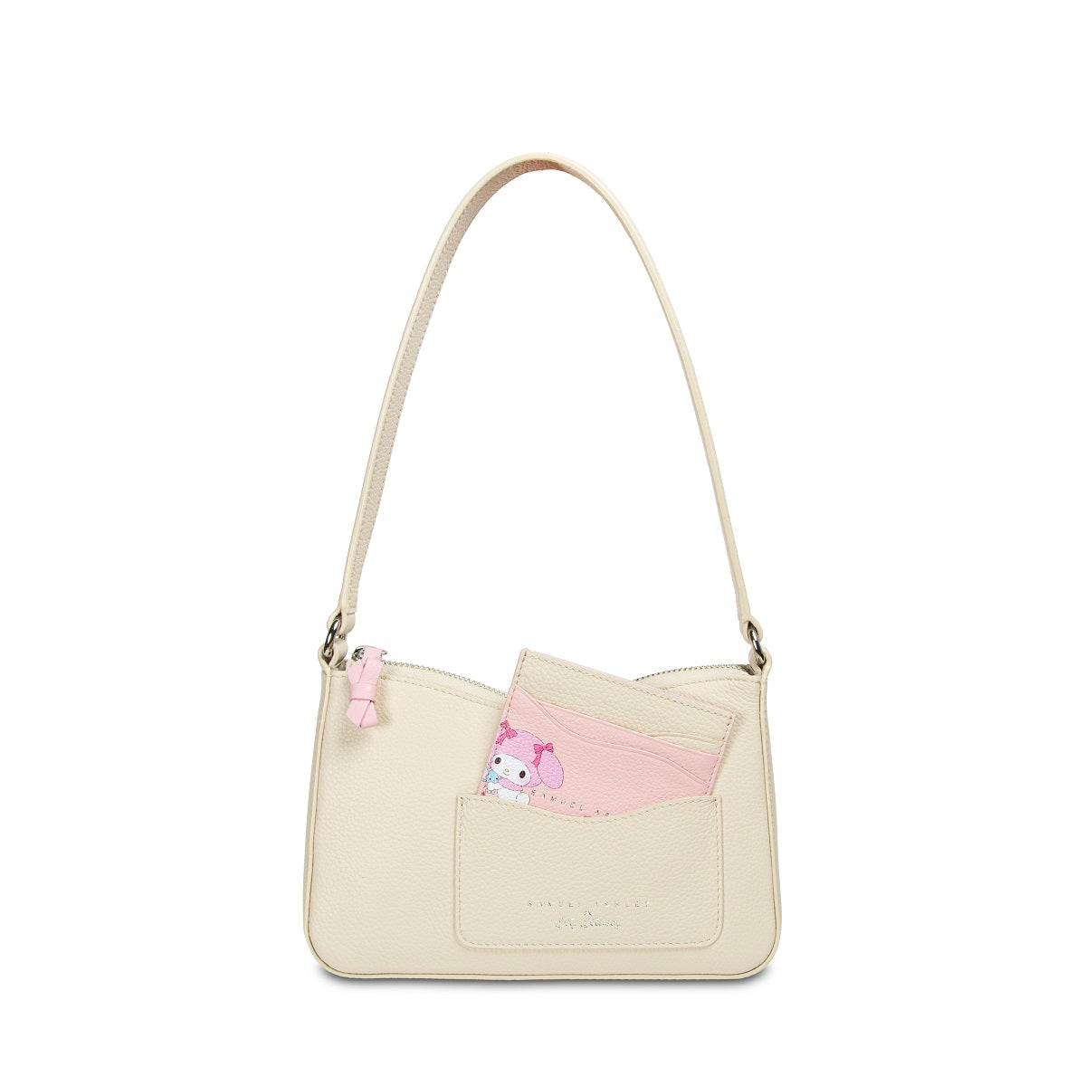 Premium Samuel Ashley x Sanrio Leather Card Holder - Cute Hello Kitty & Friends Wallet for Credit Cards, ID, Business Cards - Perfect for Everyday Use, Travel & Gift Giving