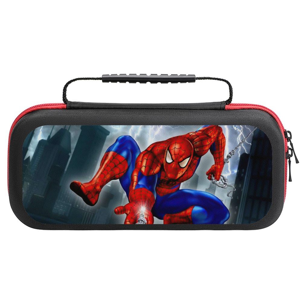 Premium Protective Case for Nintendo Switch & Switch OLED - Durable Travel Carrying Case with Extra Storage Space for Accessories | Perfect for Gaming on the Go, Travel Protection & Home Storage