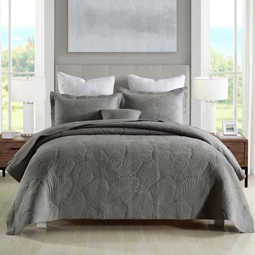 3 - Palm Leaves-grey