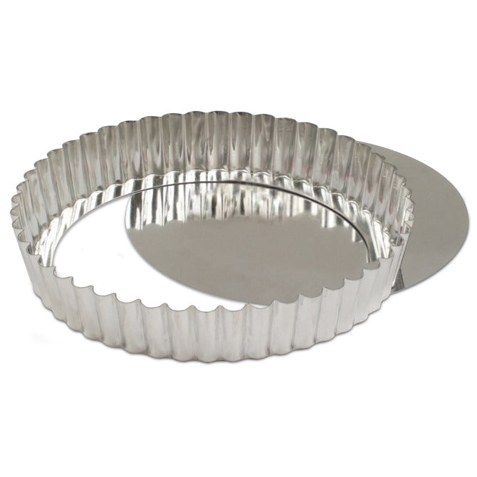 Removable Bottom Tart Pan - Non-Stick Baking Tartlet Mold for Mini Pies, Quiches & Desserts | Perfect for Home Baking, Parties & Holiday Treats