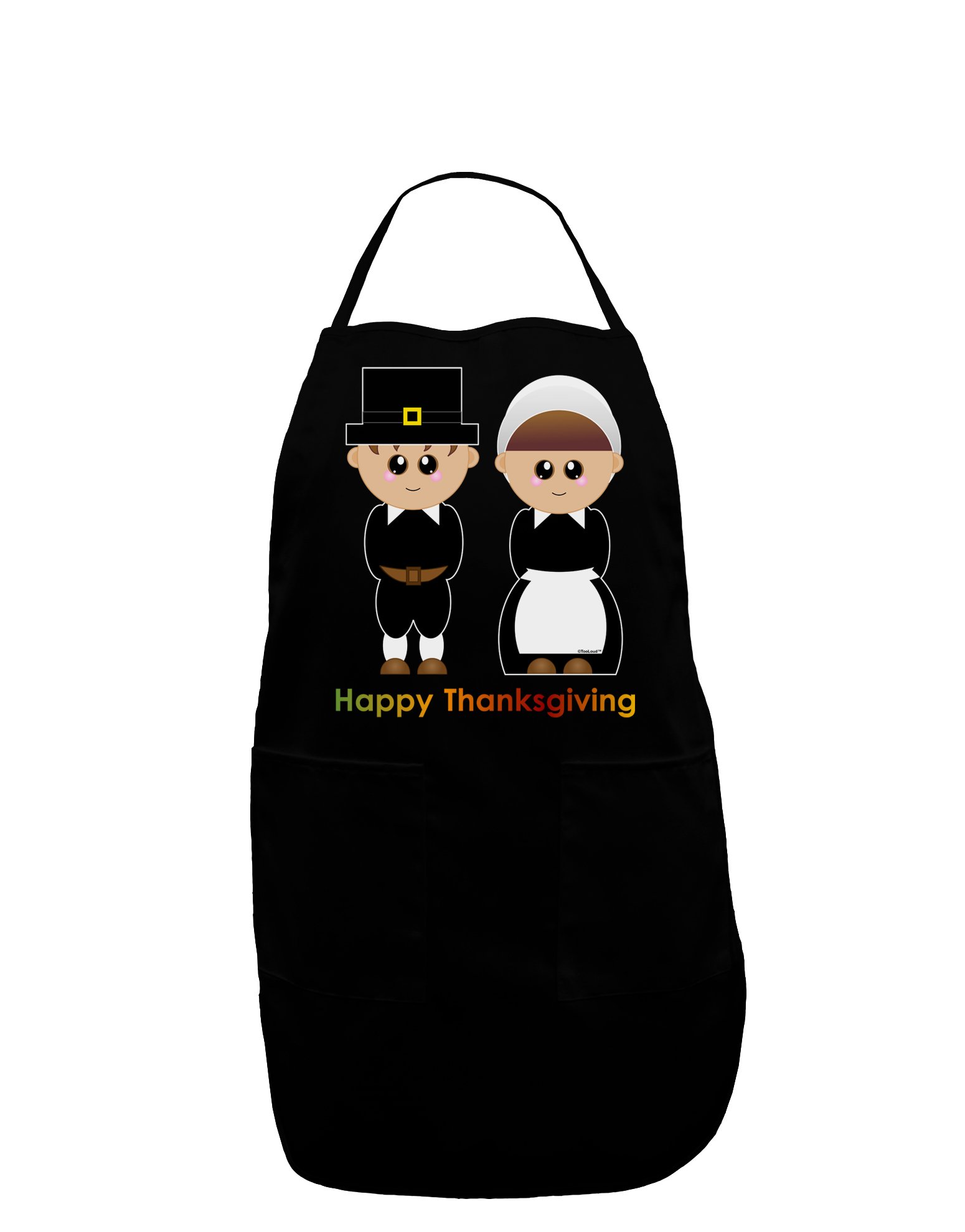Pilgrim Couple Thanksgiving Cooking Apron for Couples - Funny & Practical Kitchen Aprons for Men & Women - Perfect for Thanksgiving Dinner, Holiday Cooking & Couples Gift