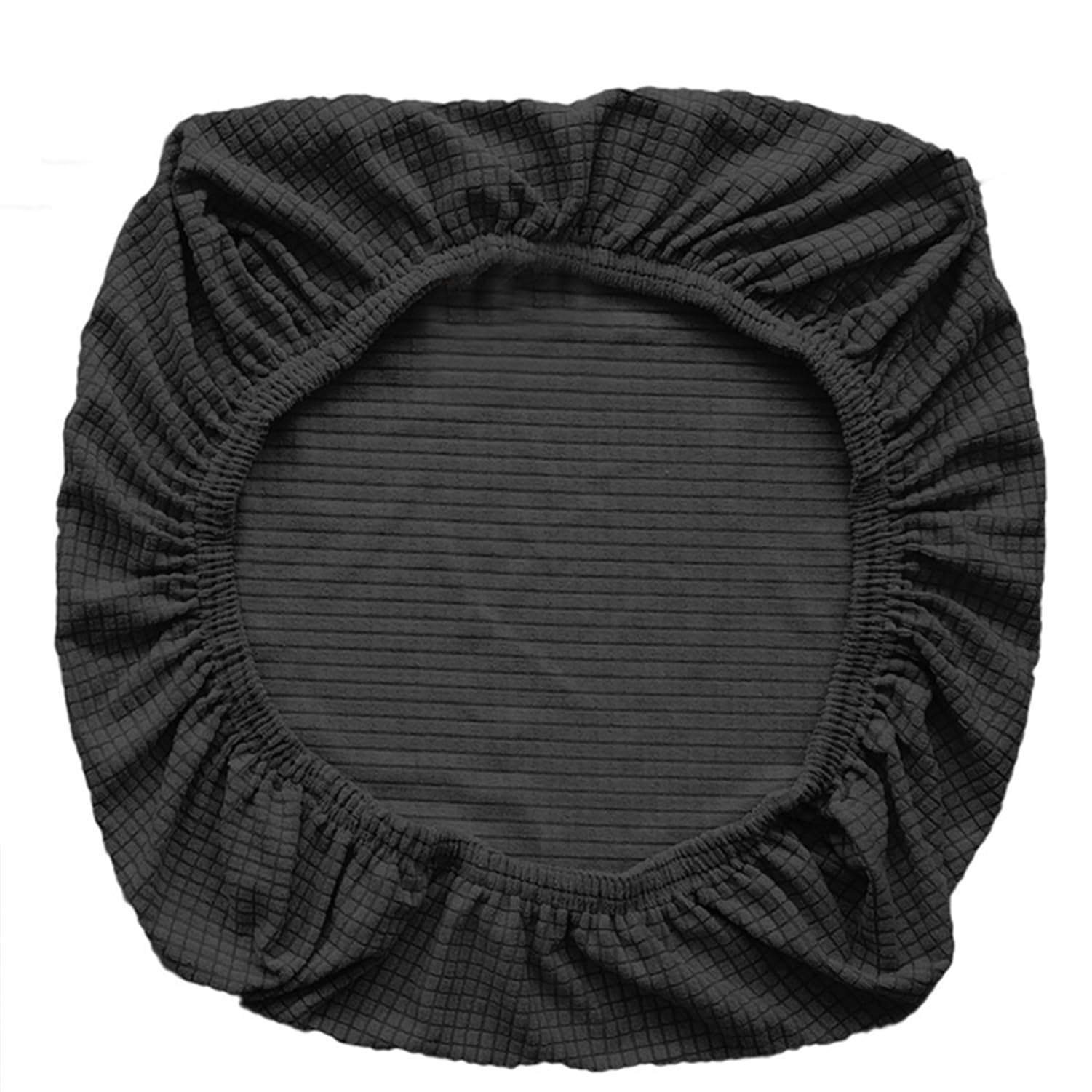 Sunnyway Stretchable Office Chair Cover - Breathable Spandex Slipcover for Desk & Computer Chairs - Machine Washable Seat Protector (Black) - Perfect for Home Office, Gaming & Workspace Decor