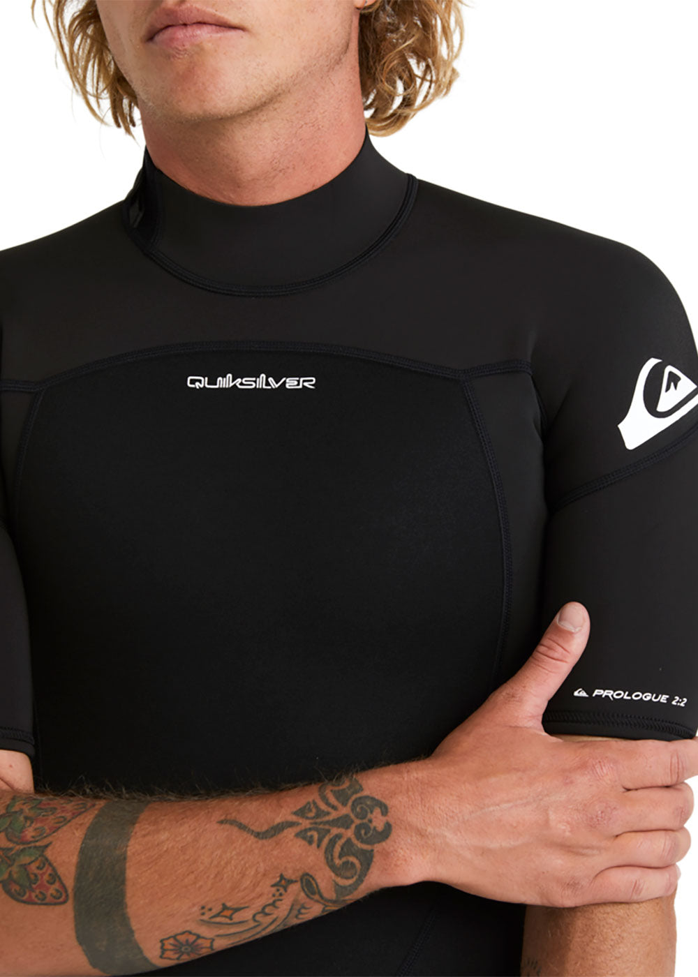Quiksilver Men's Prologue 2mm Back Zip Spring Wetsuit - Perfect for Surfing, Diving & Water Sports