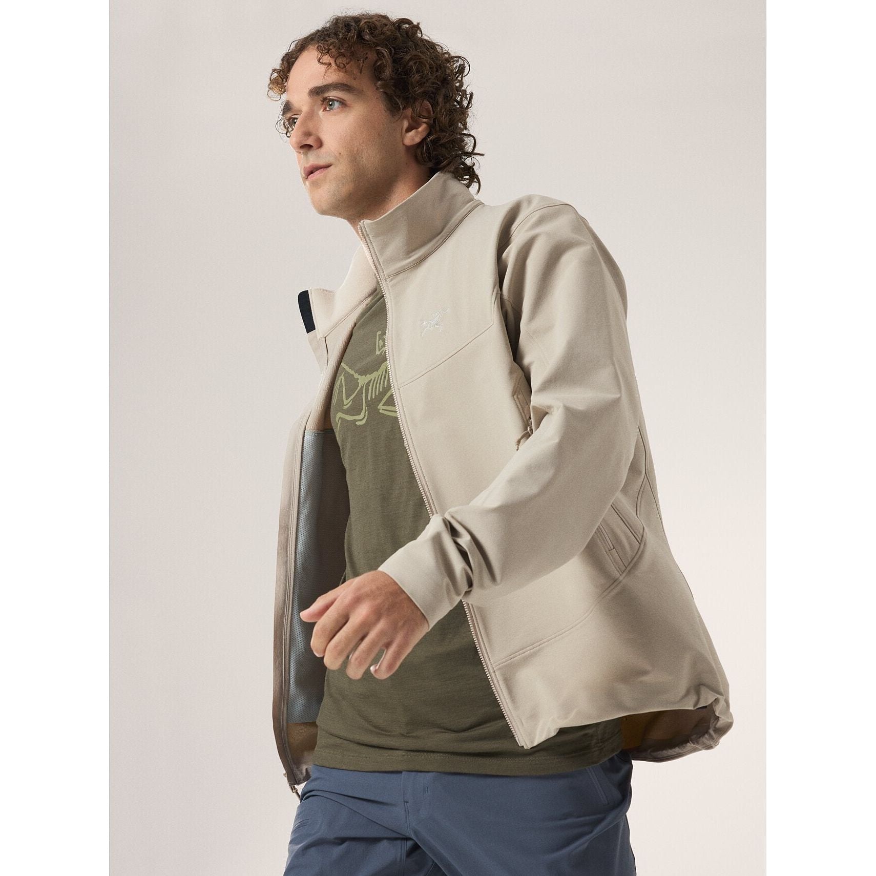 Arc'teryx Men's Gamma Jacket - Lightweight Water-Resistant Softshell for Hiking & Outdoor Adventures | Windproof & Breathable Activewear for Climbing, Trail Running & Daily Wear