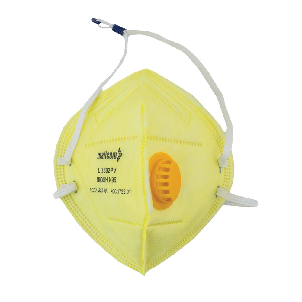 L3302Pv Disposable Face Mask - 3-Ply Breathable Protection for Daily Use, Work & Travel - FDA Approved Dust & Pollen Filter - Comfortable Elastic Ear Loops for Men & Women