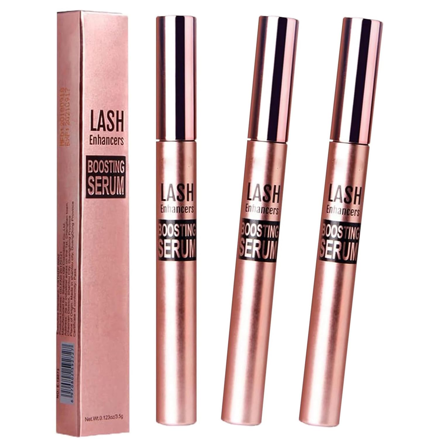 Daislashes Eyelash Growth Serum for Longer, Fuller, Thicker Lashes - 3 Pack | Natural Lash Enhancer & Booster | Perfect for Daily Use & Special Occasions