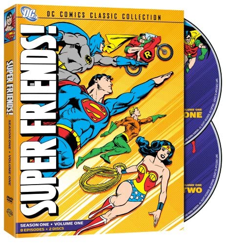 Super Friends - Season 1, Vol. 1 | Classic Animated Superhero Series | Perfect for Kids & DC Comics Fans | Great for Family Movie Nights & Superhero Collectors