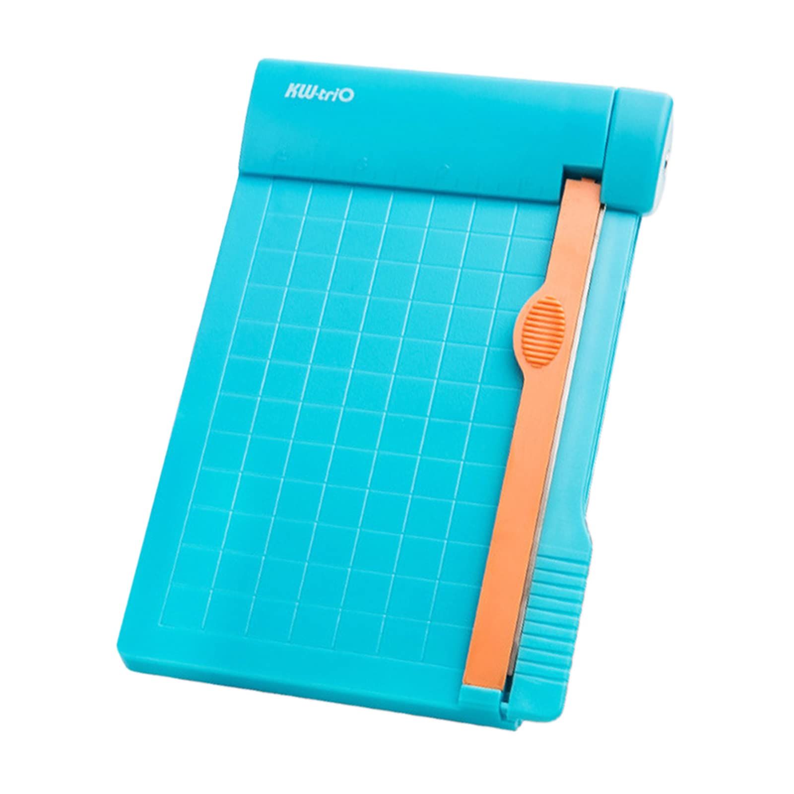 SM SunniMix Portable Paper Photo Cutter - Precision Trimmer for Labels, Coupons & Laminated Paper (Blue) | Perfect for Crafting, Scrapbooking & Office Use