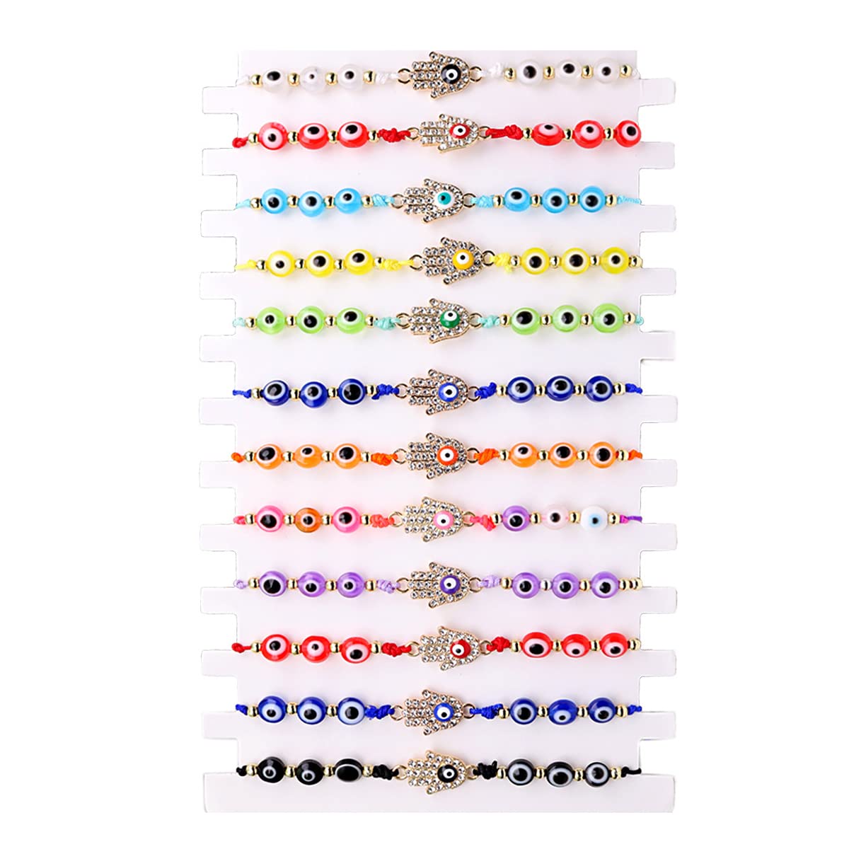Evil Eye Protection Bracelets for Women - Handmade Adjustable Red & Black String Beaded Bracelet Set with Elephant & Sea Turtle Charms - Spiritual Jewelry for Good Luck, Positive Energy & Ward Off Negativity | Perfect for Yoga, Meditation, Travel & Everyday Wear