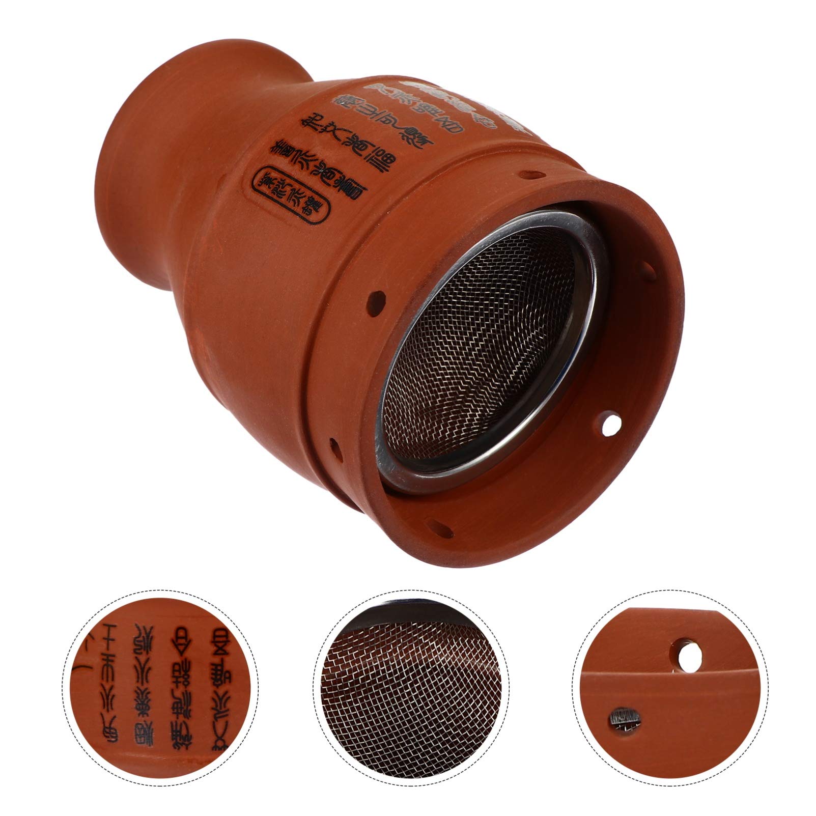 Portable Moxibustion Pot with Moxa Cone - Moxa Burner & Scraping Pot for Acupuncture Therapy & Pain Relief - Perfect for Home Use, Spa, and Traditional Chinese Medicine Treatments