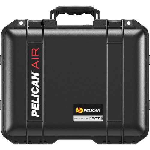 Pelican 1507WD Protective Air Case with Custom Dividers - Waterproof & Crushproof Hard Case for Tools, Equipment & Electronics (Black) - Perfect for Travel, Outdoor Adventures & Professional Storage