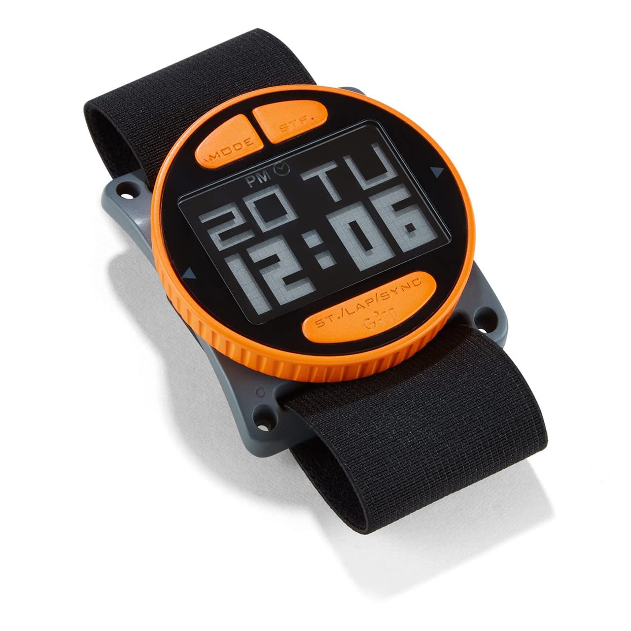 Gill Stealth Race Timer - Waterproof Sailing Watch with Compass - Black/Orange - Perfect for Competitive Sailing & Marine Navigation