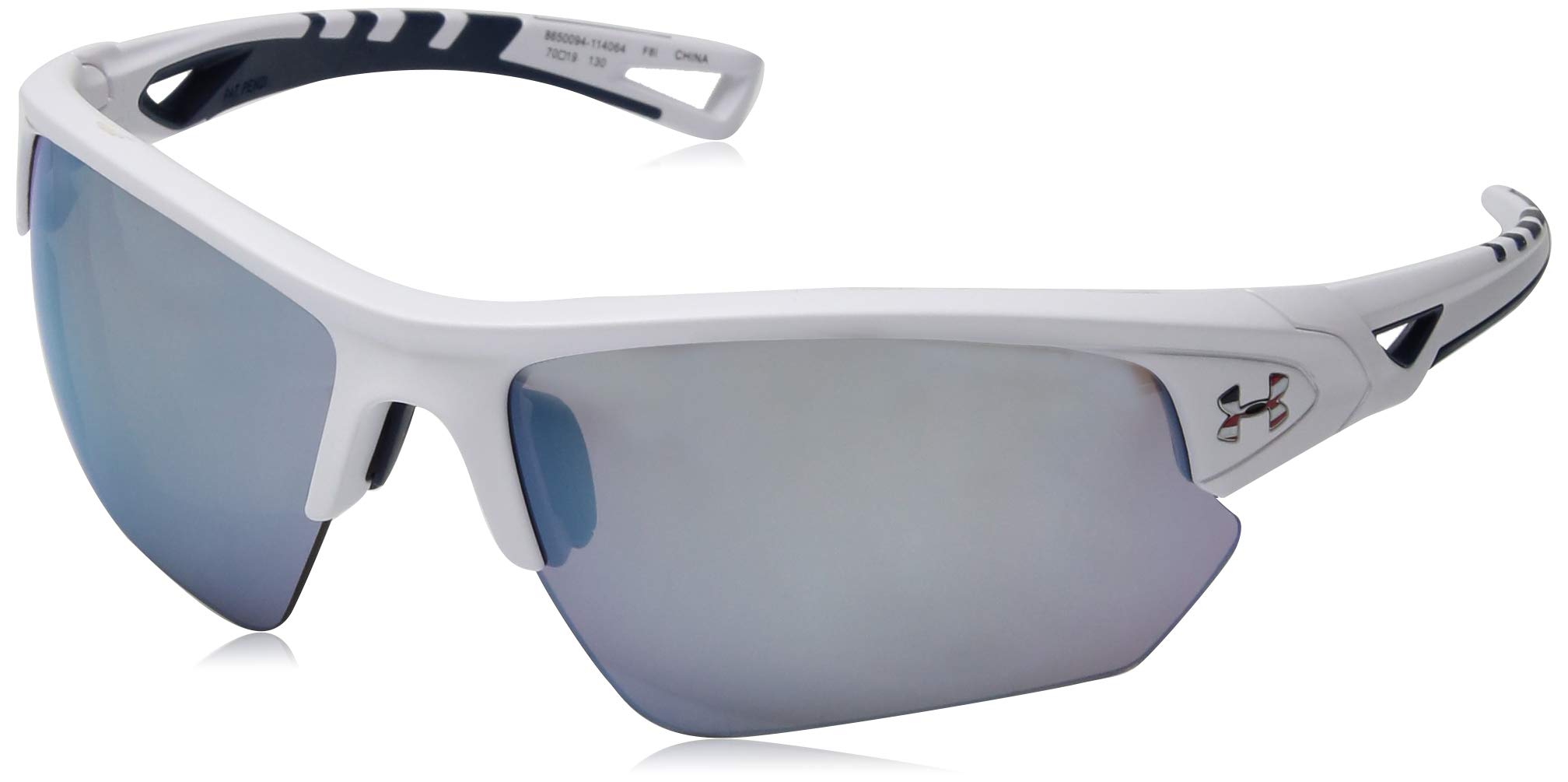 Under Armour Octane Wrap Sunglasses - Polarized Sports Sunglasses for Running, Cycling & Outdoor Activities - UV Protection & Anti-Glare Wraparound Design