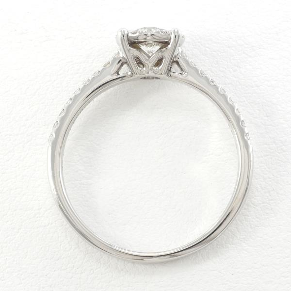 18K White Gold Diamond Ring for Women - 14K Solid Gold Engagement Wedding Band - Perfect for Proposals, Anniversaries & Special Occasions