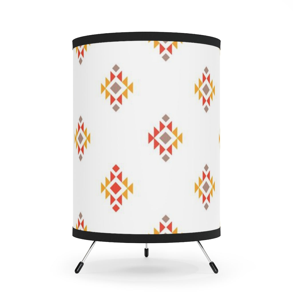 Sedona Horizon Tripod Table Lamp with High-Resolution Printed Shade - Perfect for Living Room, Bedroom, and Office Decor