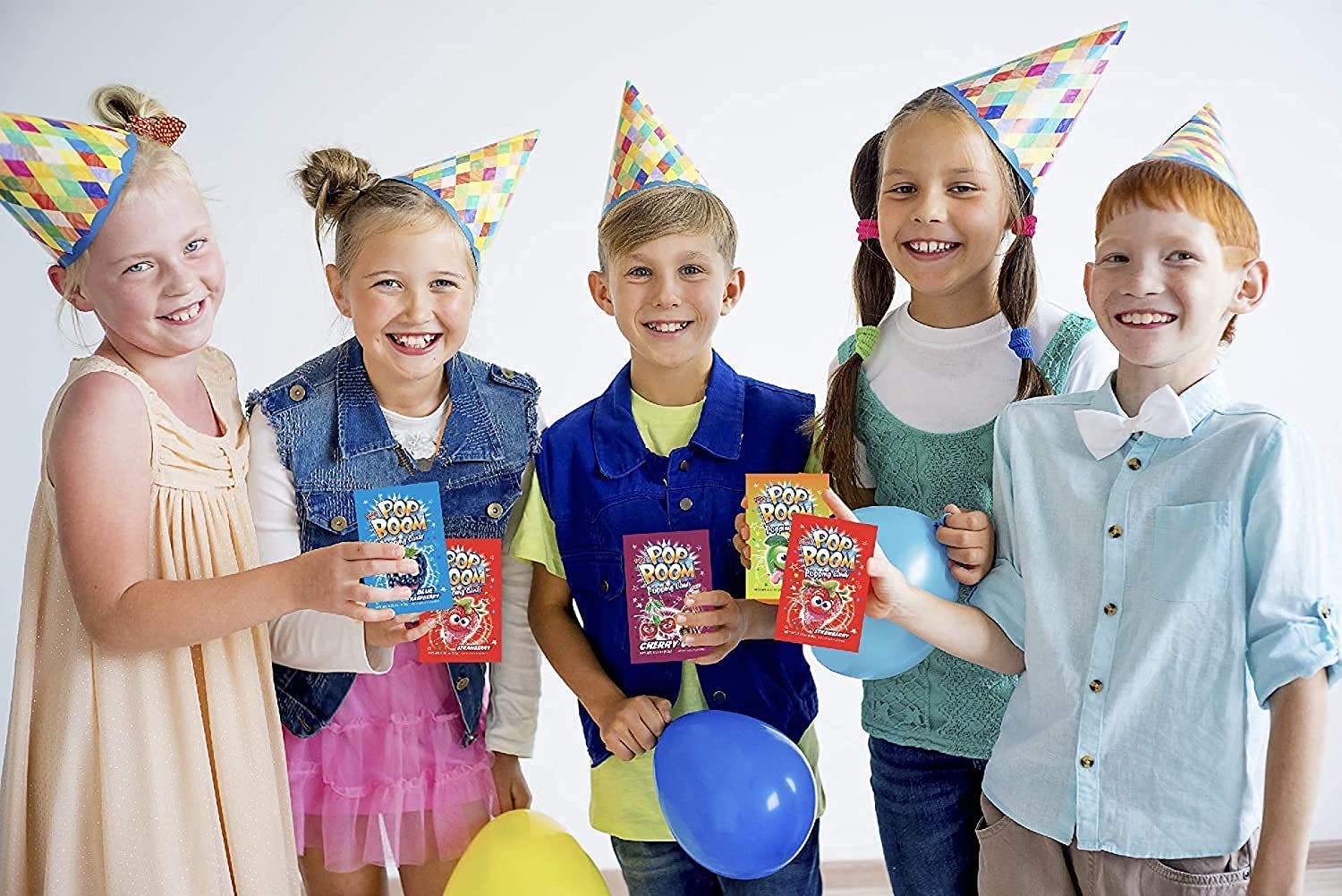 Tiltay Pop Boom Popping Candy - 16 Packs Green Apple Flavor | Fun & Tangy Fizzing Candy for Parties, Gifts & Movie Nights
