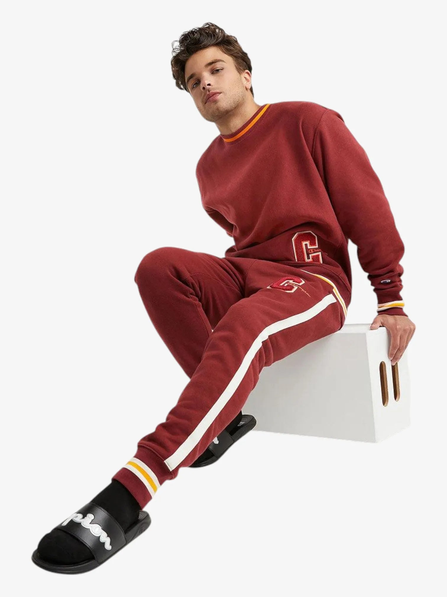 Champion University Sweatpants for Men & Women - Comfortable Fleece Joggers with Elastic Waistband - Perfect for Gym, Lounge & Casual Wear
