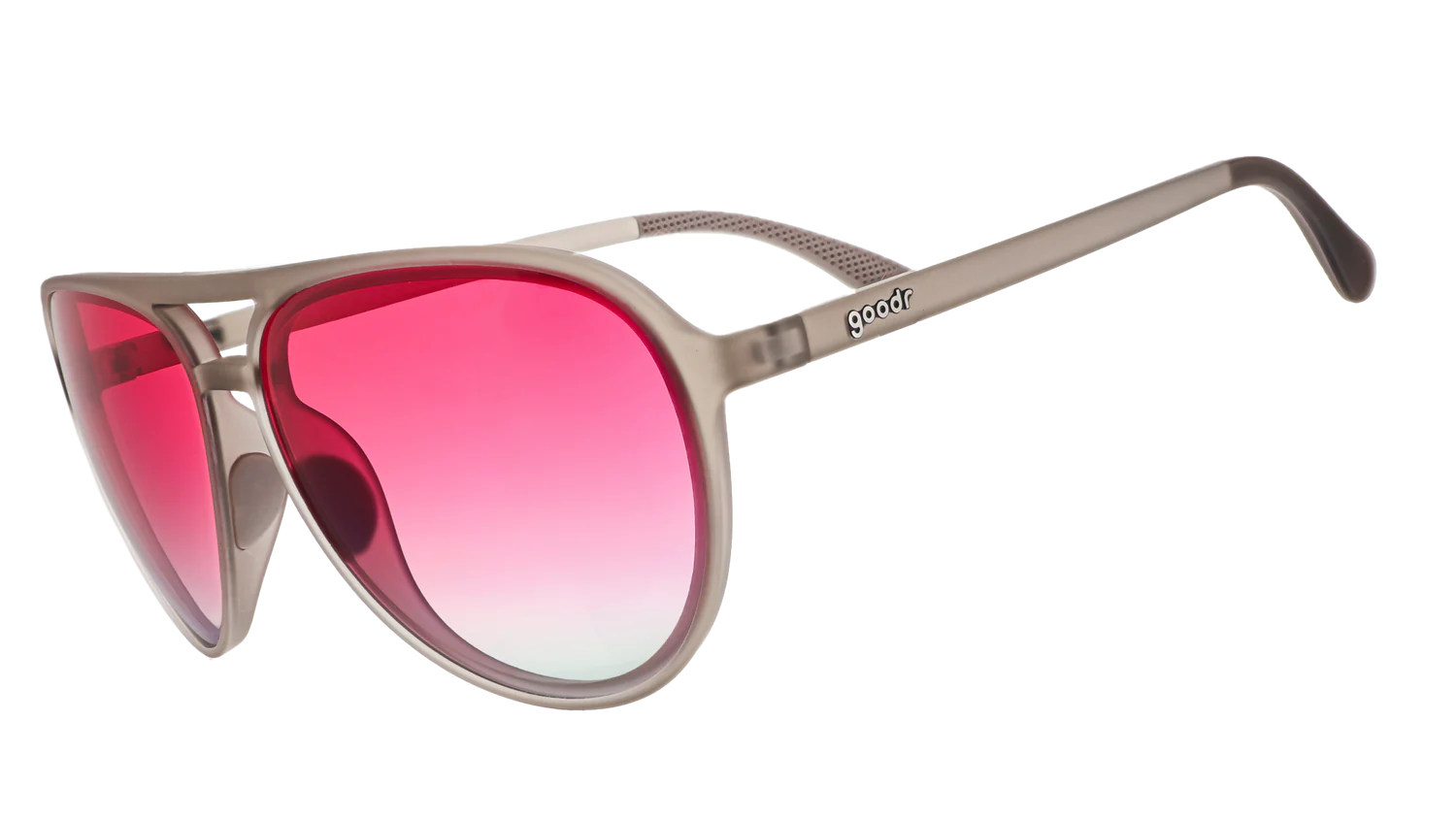Goodr Unscrupulous Ruby Thief Sunglasses - Polarized UV Protection Running Cycling Shades for Men & Women - Perfect for Outdoor Sports, Driving & Beach Activities