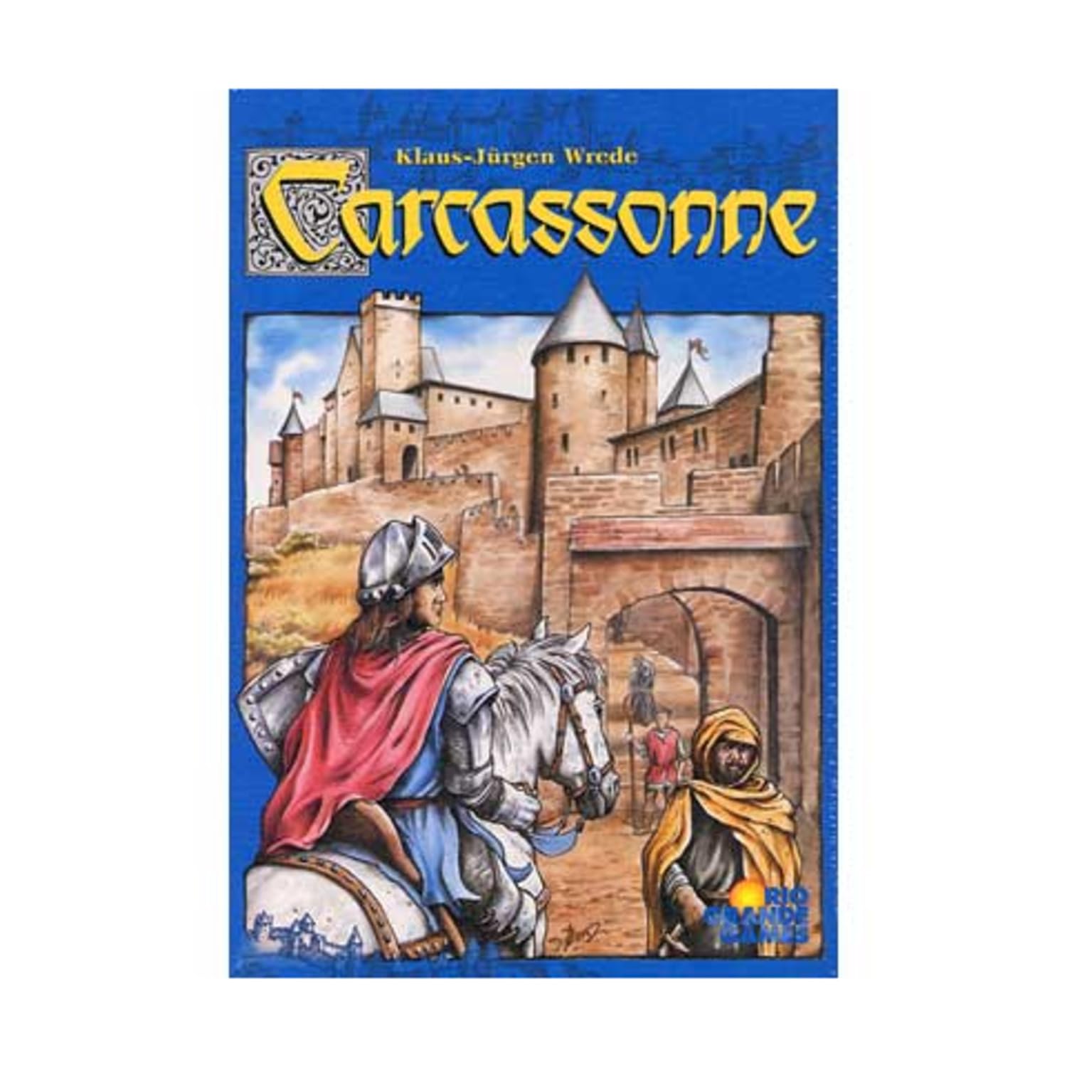 Carcassonne Board Game (2000 Edition) - Fun Family Strategy Game