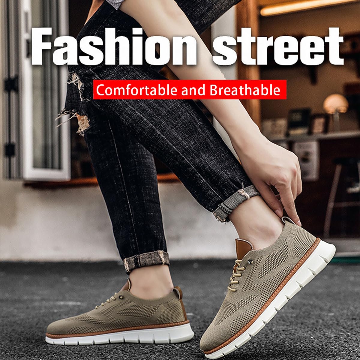 Rewjug Men's Wearbreeze Shoes – Ultra Comfortable Urban Walking & Casual Sneakers for Men | Lightweight Breathable Design for Daily Wear, Work, and Travel