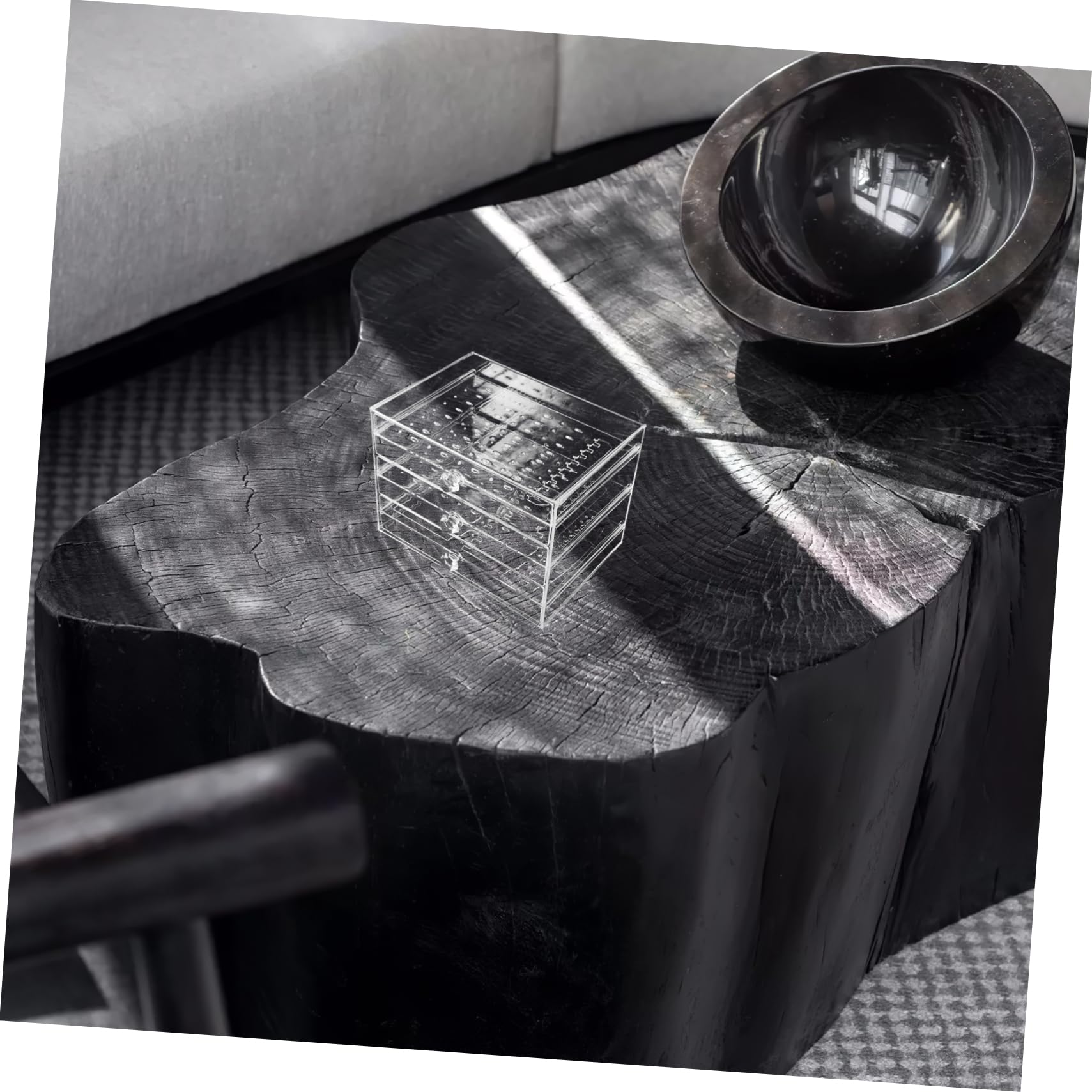 Cabilock Clear Jewelry Organizer Box - Necklace Holder & Earring Storage Tray for Drawer, Store Display - Perfect for Travel, Home, and Retail Jewelry Organization